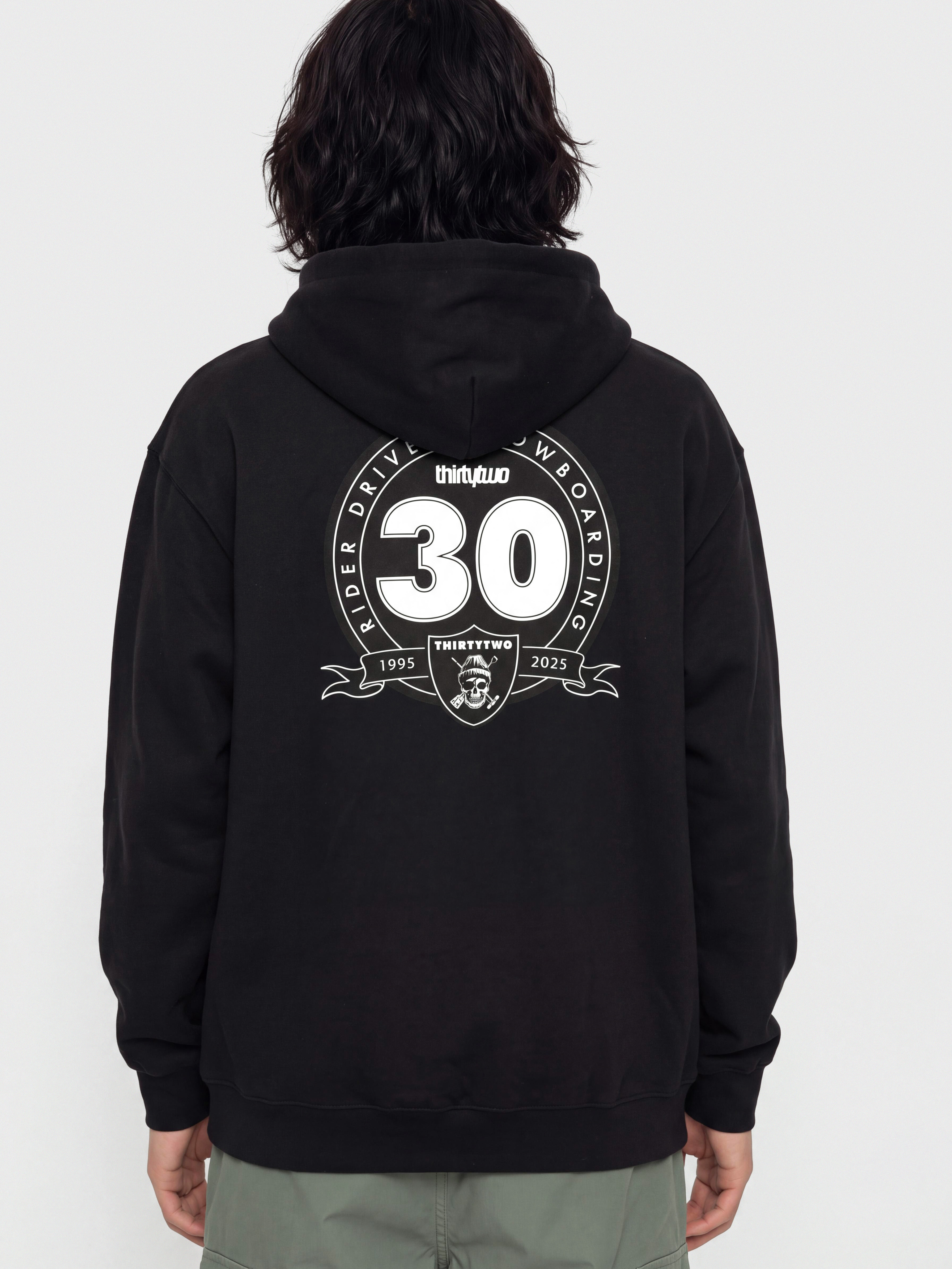 Mikina s kapucňou ThirtyTwo 30 Yr HD (black)