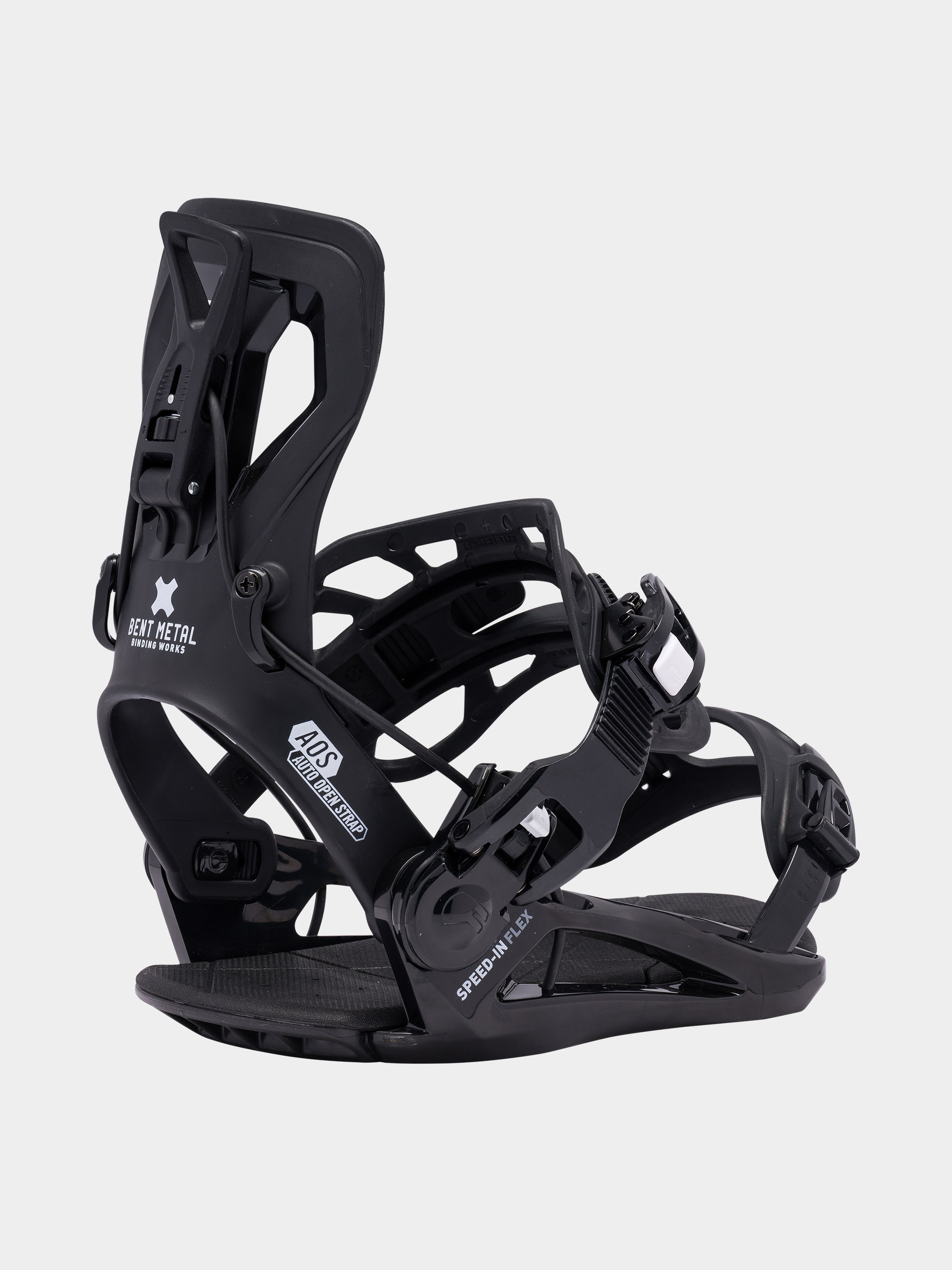 Pánske Snowboardové viazanie Bent Metal Speed In Flex (black)