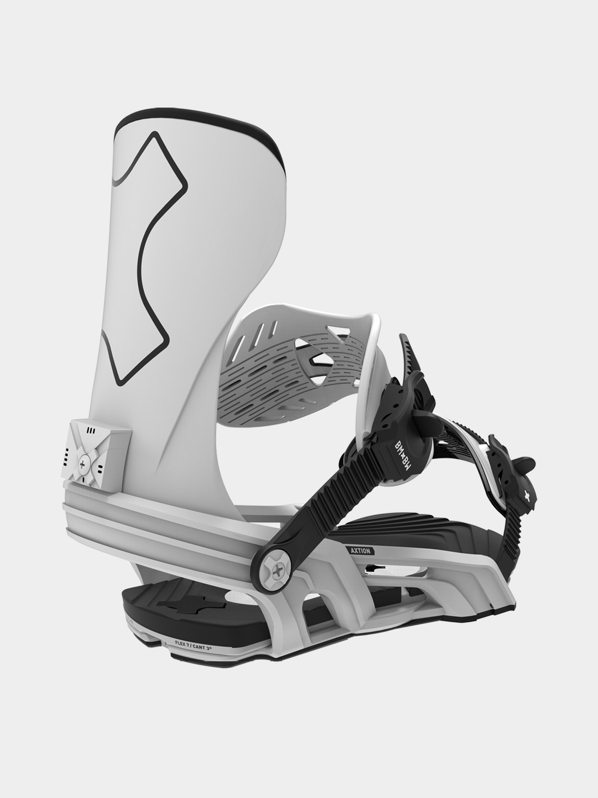 Snowboardové viazanie Bent Metal Axtion (white)