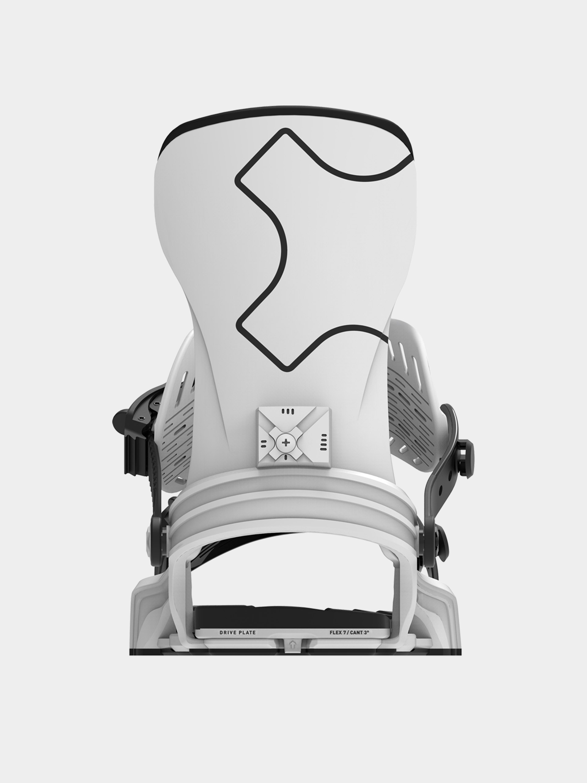 Pánske Snowboardové viazanie Bent Metal Axtion (white)