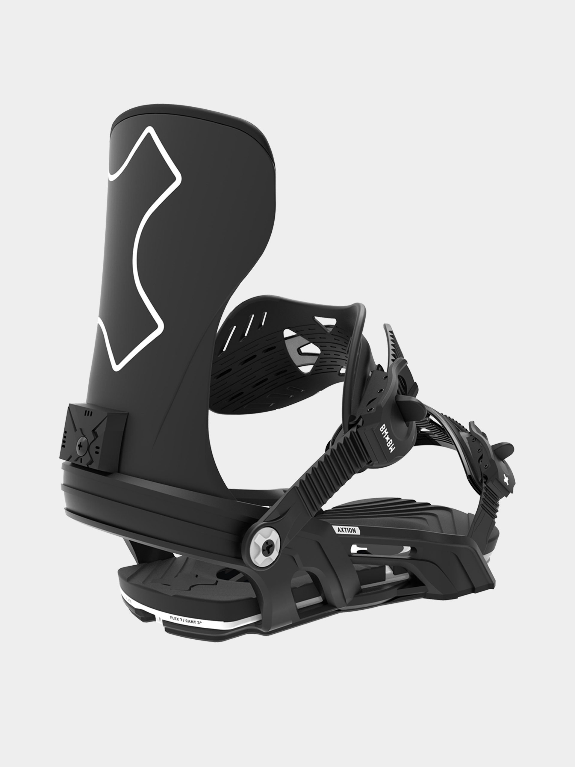 Pánske Snowboardové viazanie Bent Metal Axtion (black)
