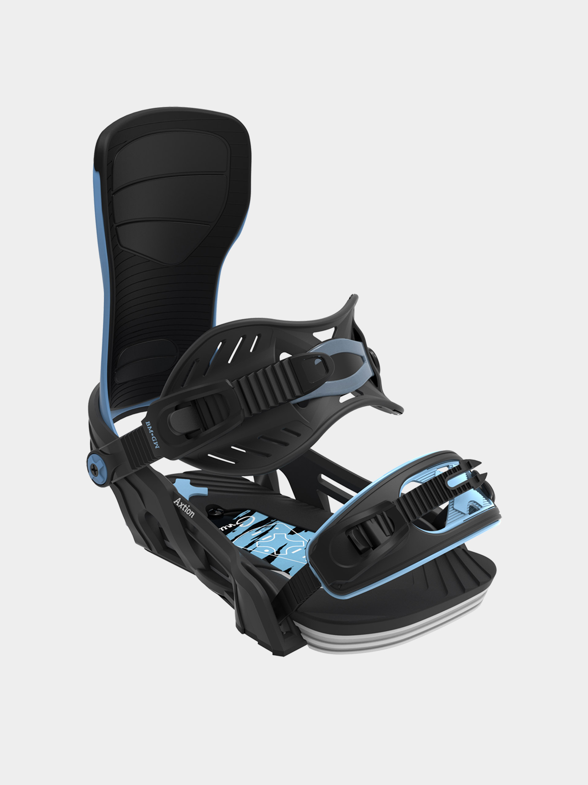 Pánske Snowboardové viazanie Bent Metal Axtion (black/blue)