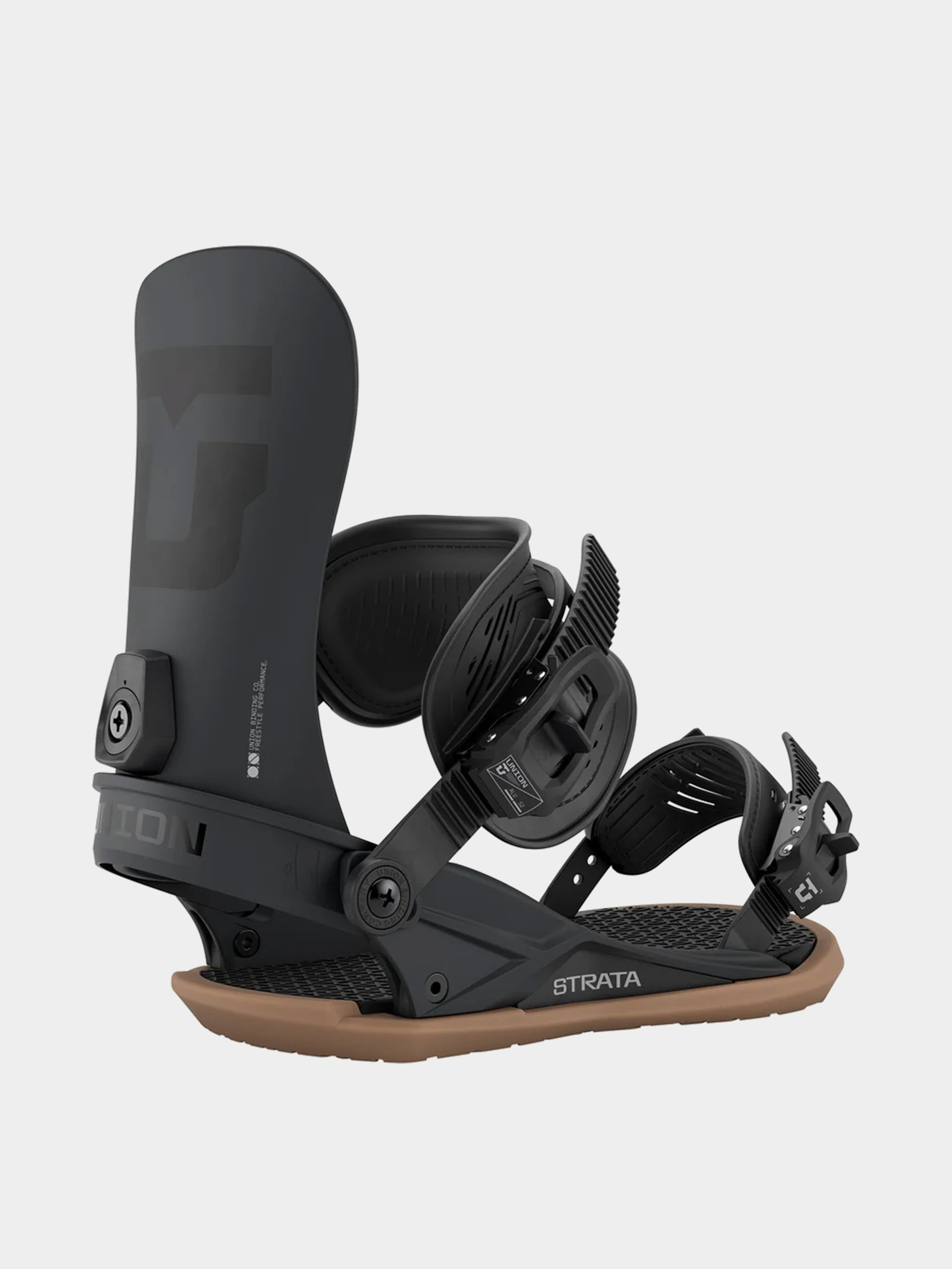 Pánske Snowboardové viazanie Union Strata (black)