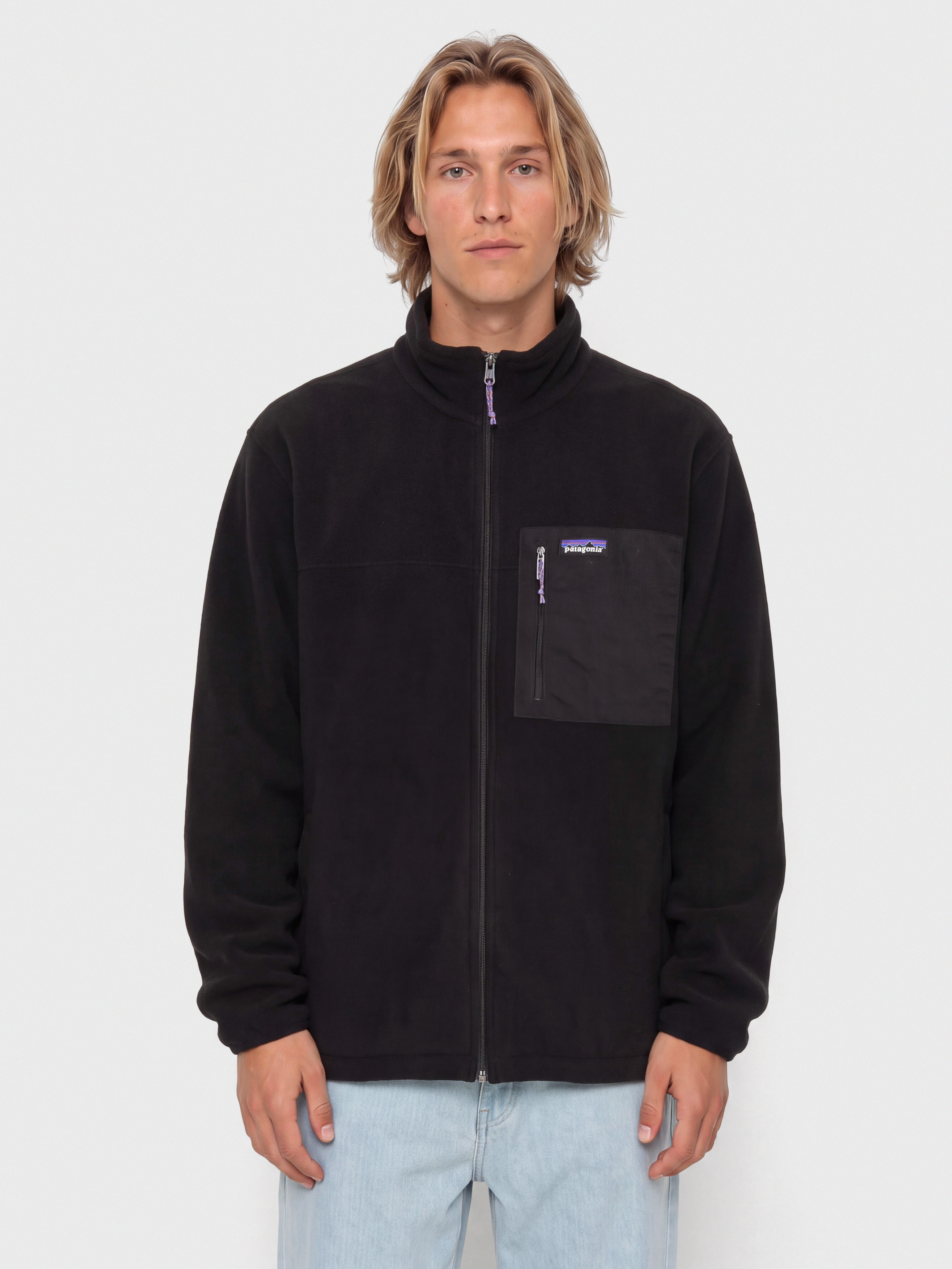 Bunda Patagonia Micro D Patch Pocket (black)