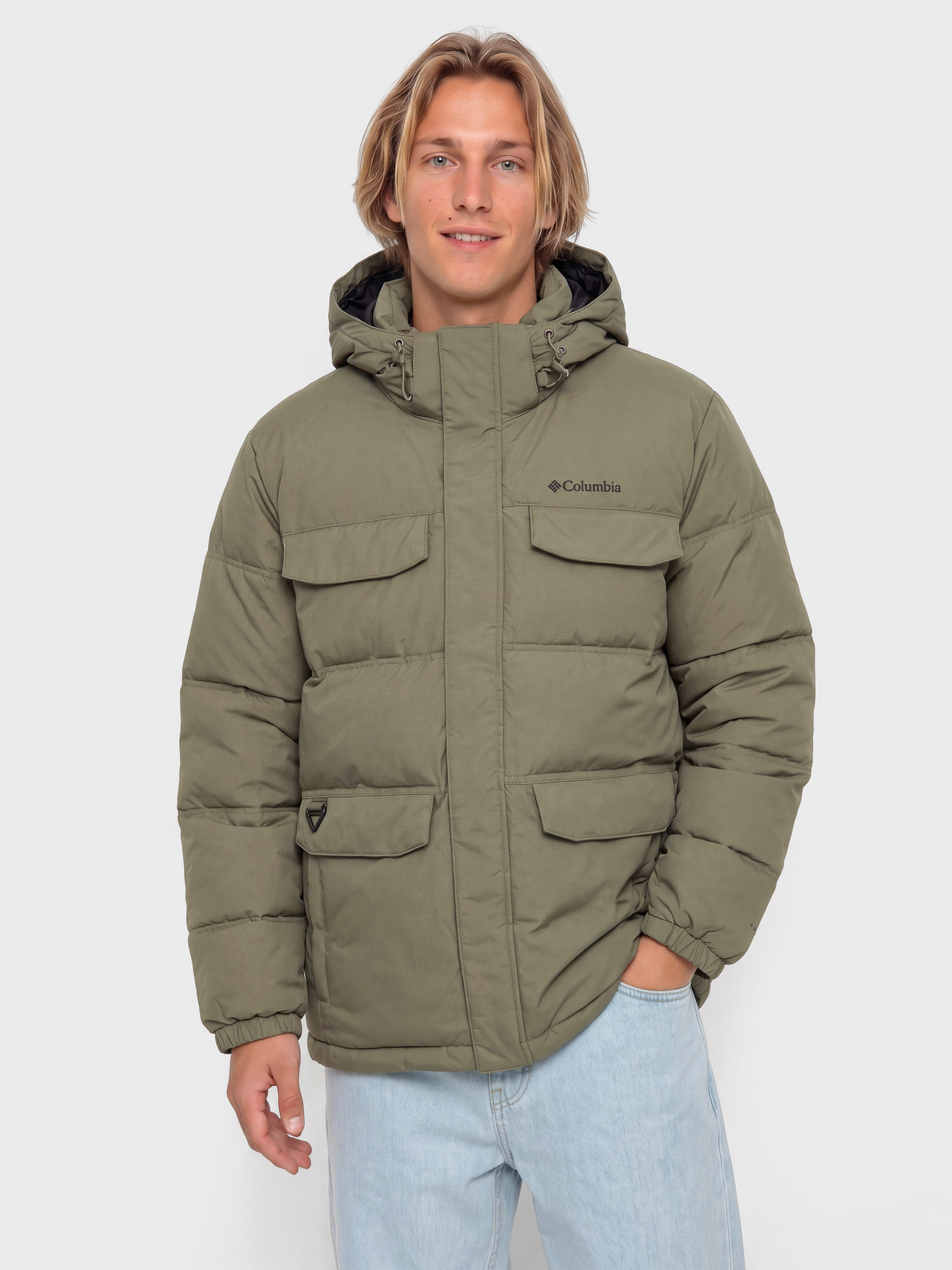 Bunda Columbia Landroamer Puffer (stone green)