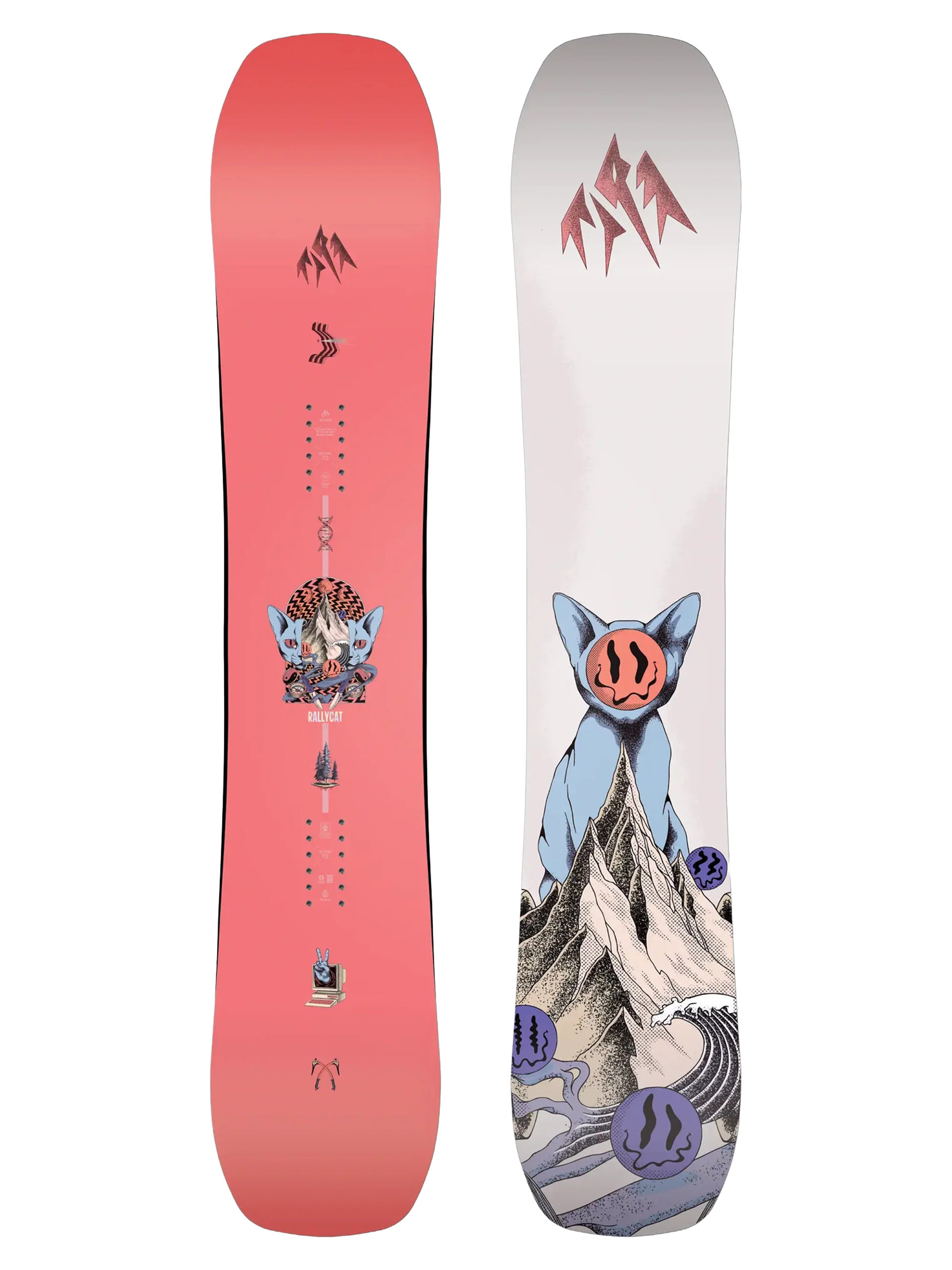 Dámska Snowboard Jones Snowboards Rally Cat
