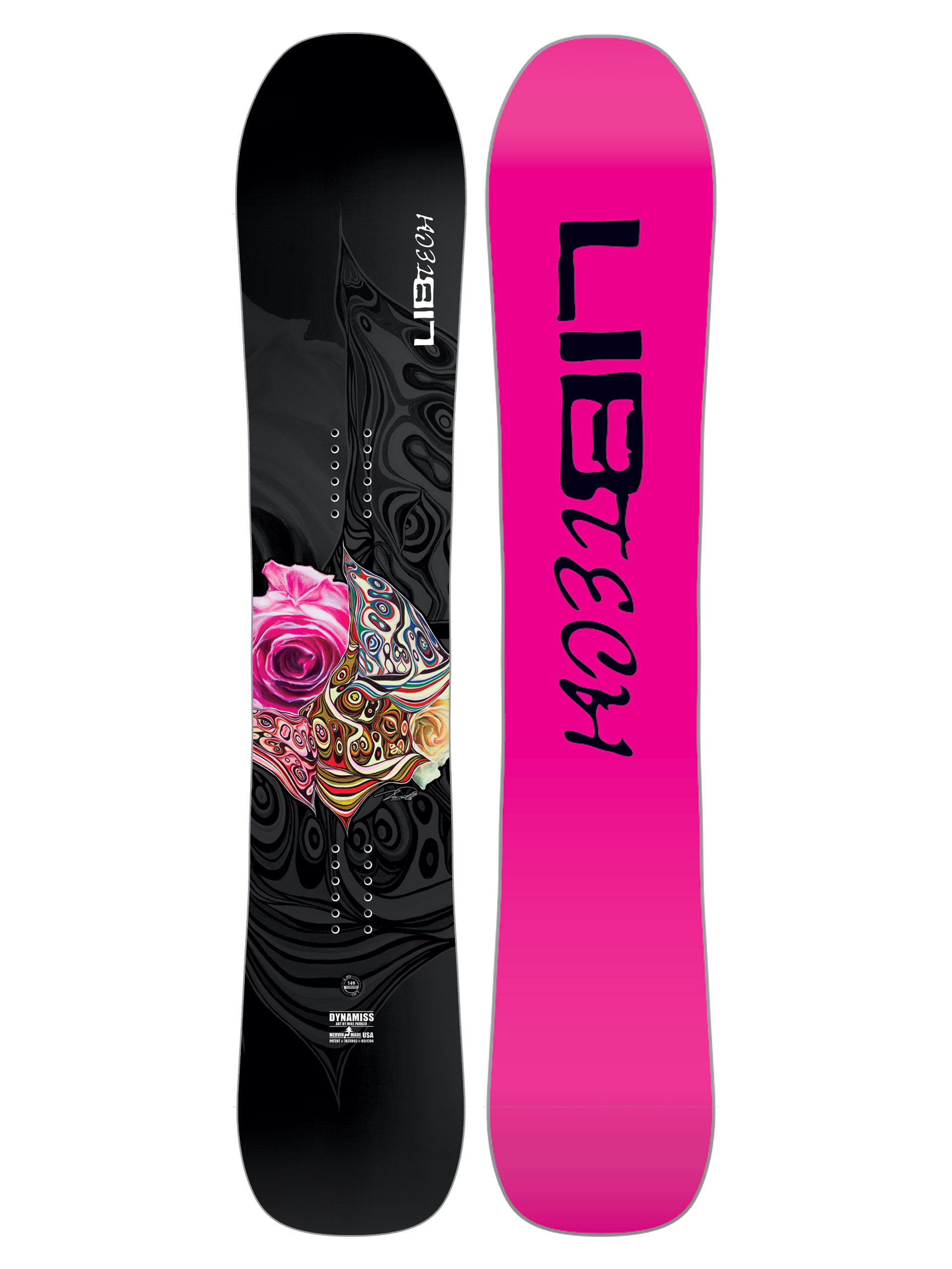 Dámska Snowboard Lib Tech Dynamiss (pink)