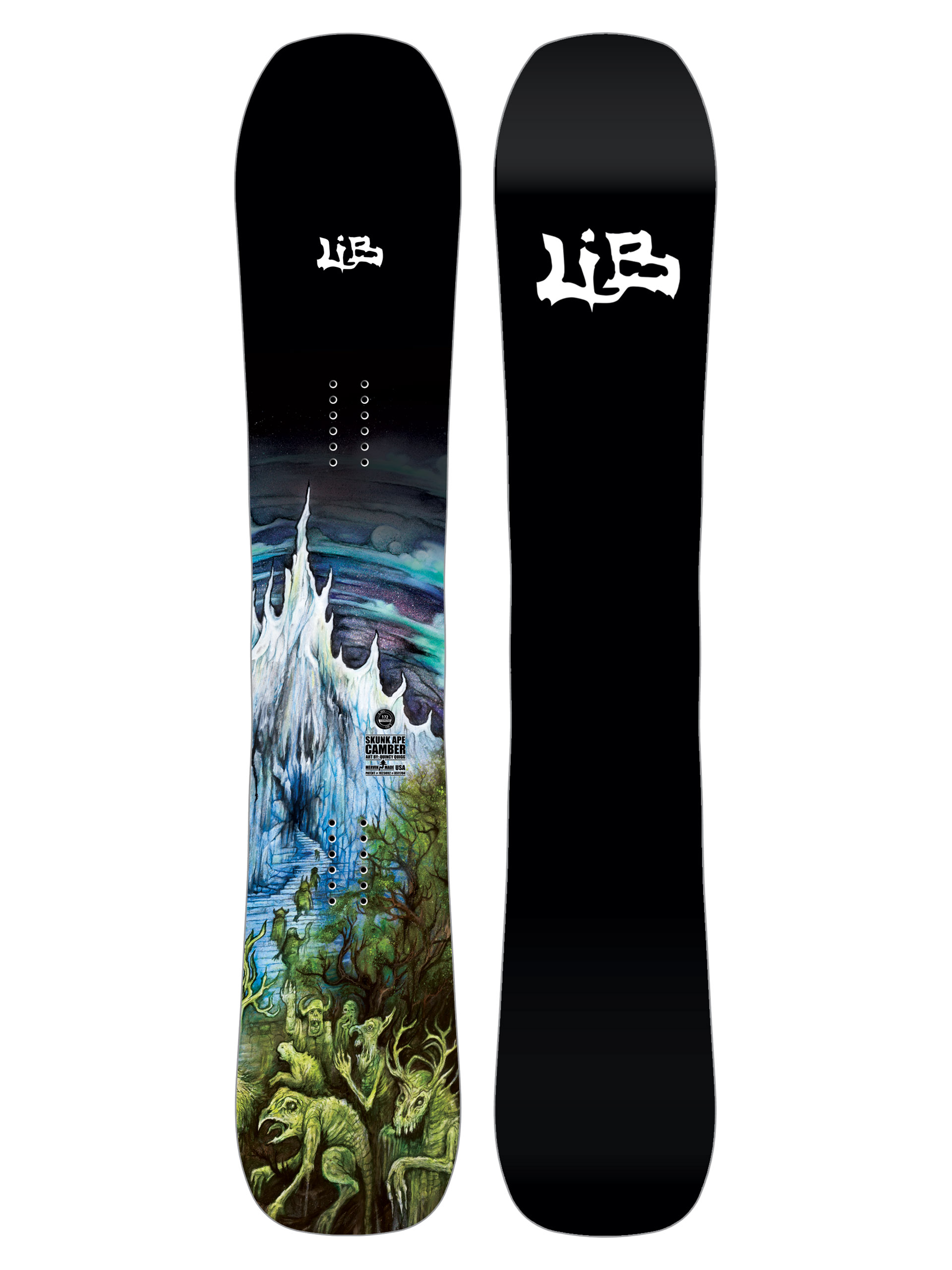 Snowboard Lib Tech Skunk Ape Camber