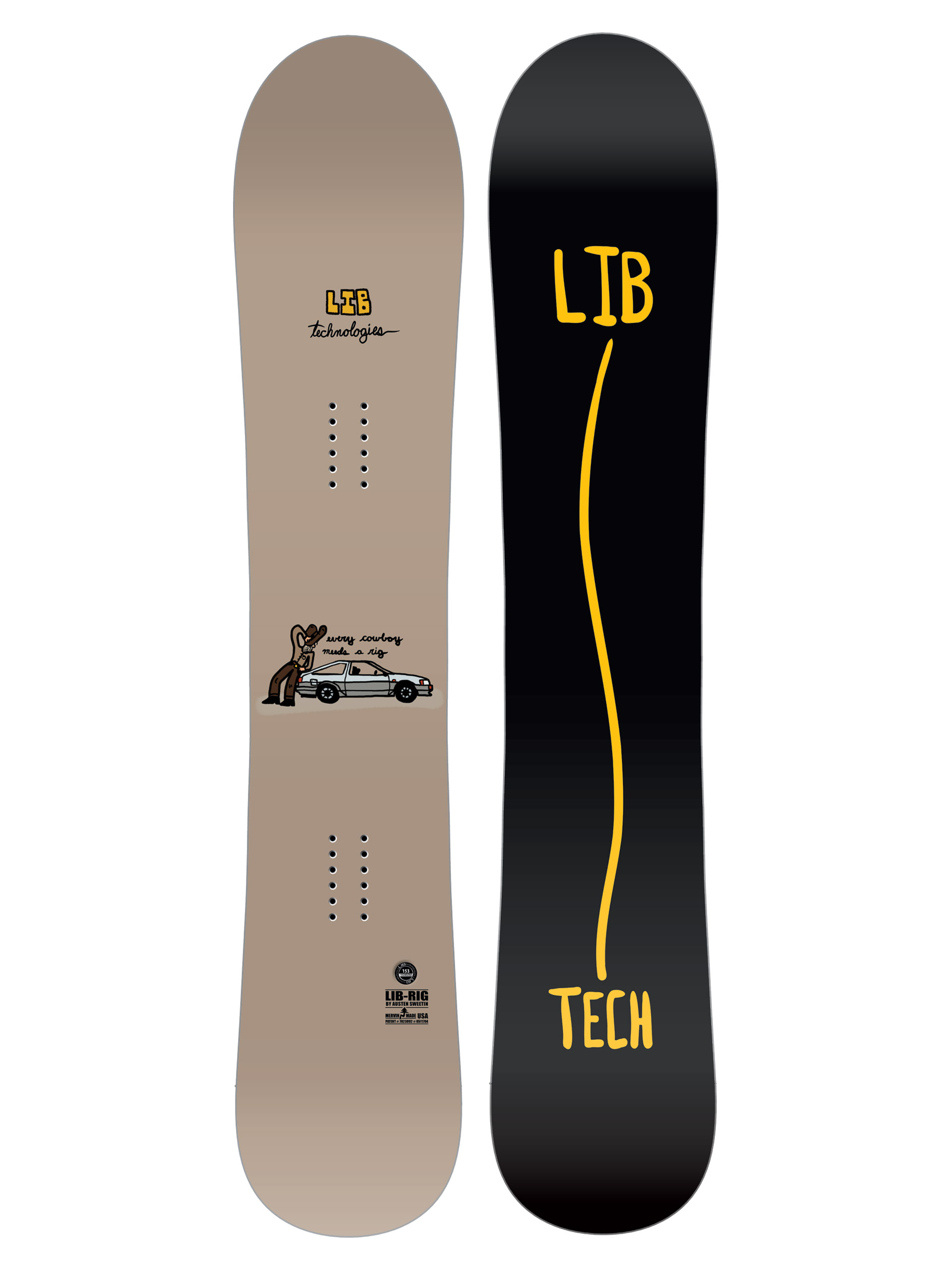 Pánska Snowboard Lib Tech Lib Rig