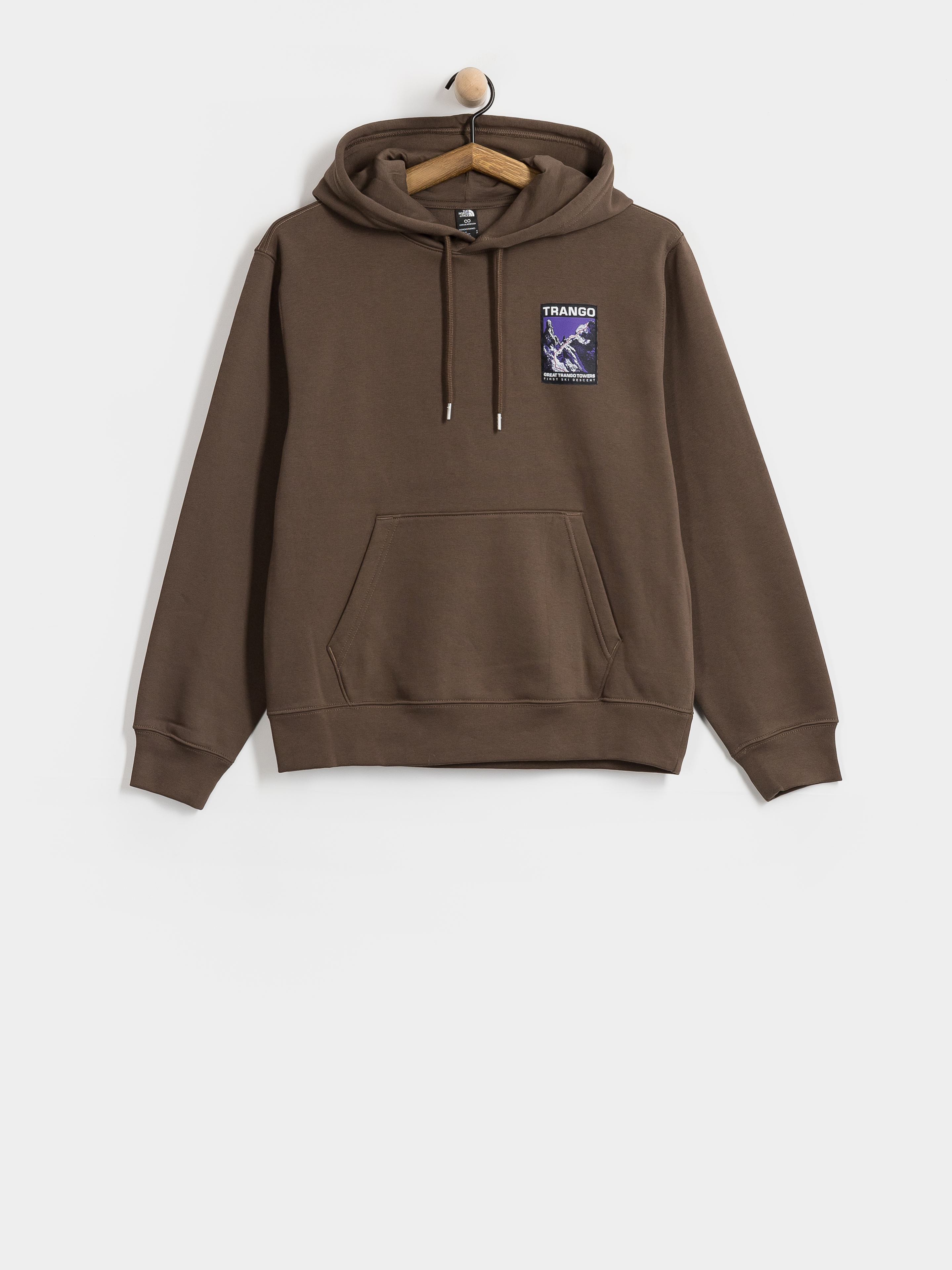 Mikina s kapucňou The North Face Expedition Trango Towers Relaxed HD Wmn (smokey brown)