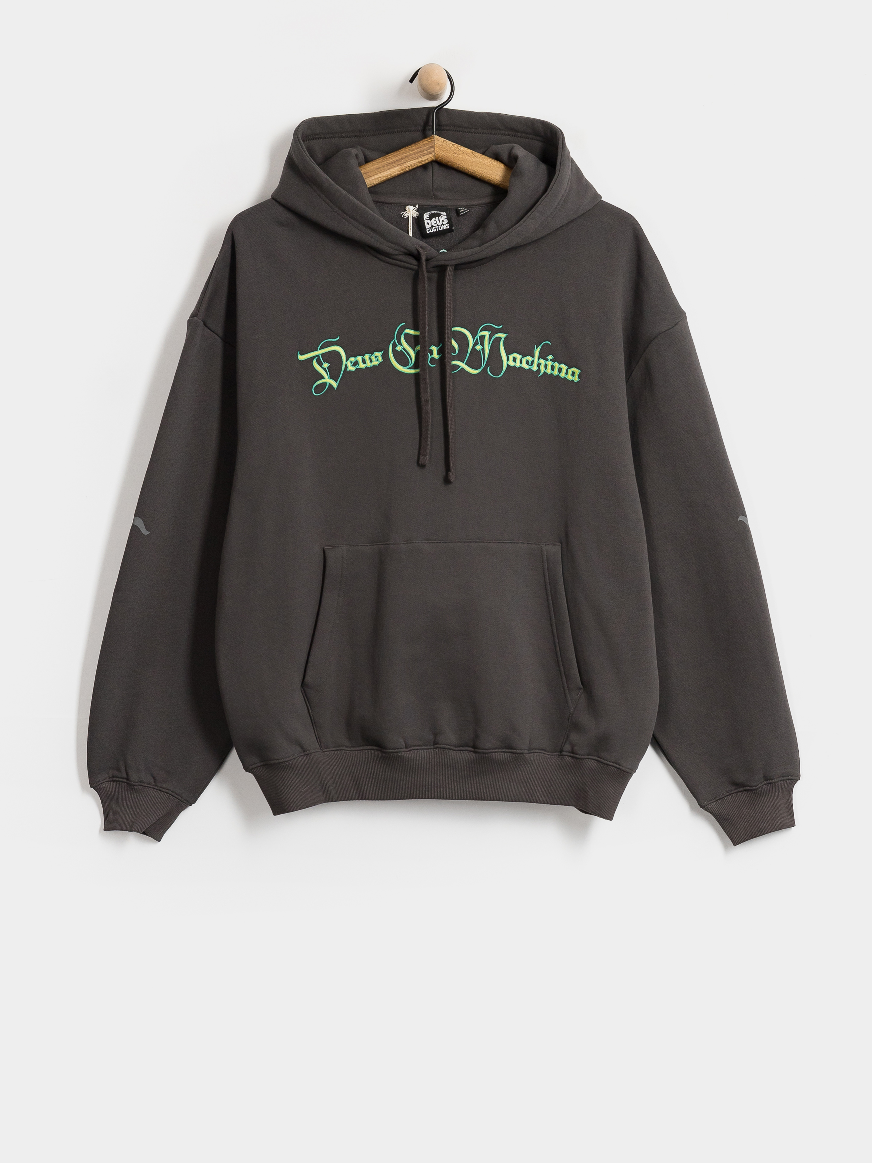 Mikina s kapucňou Deus Ex Machina Invocation HD (anthracite grey)
