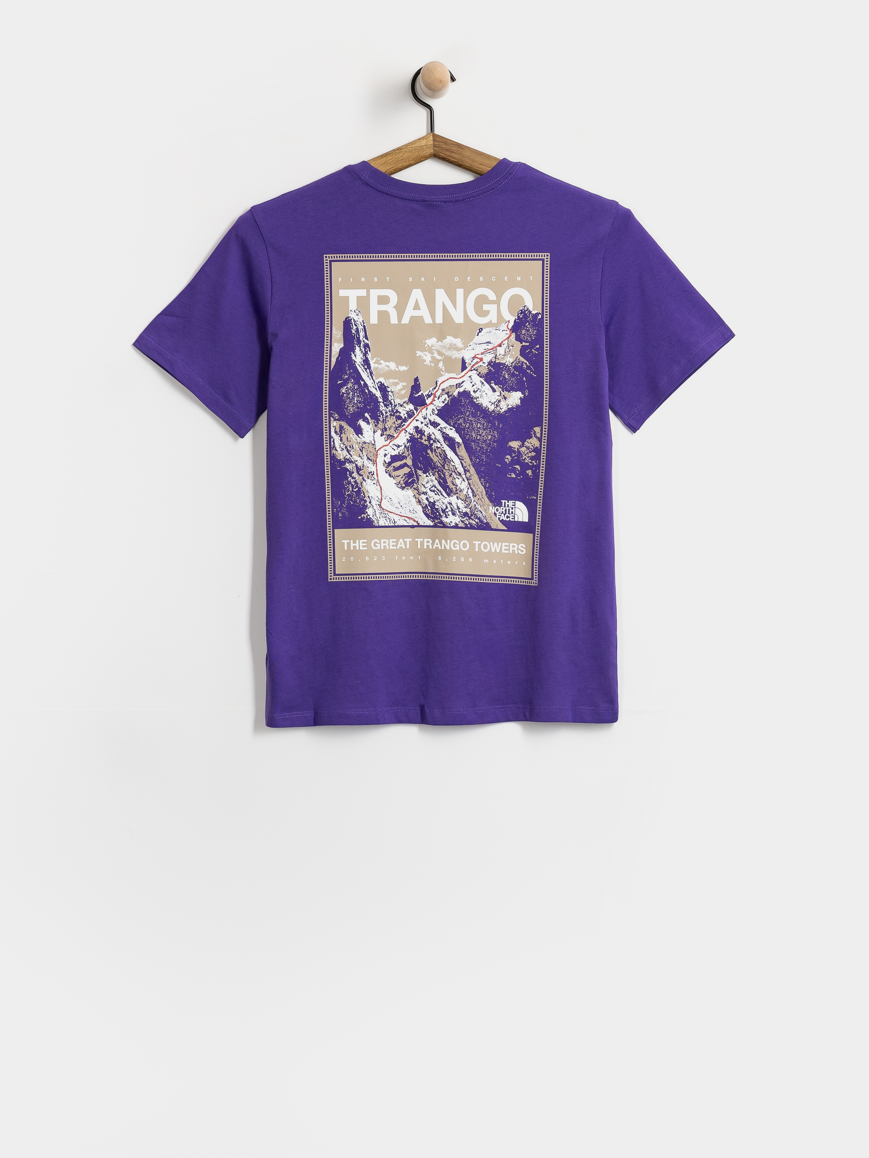 Tričko The North Face Expedition: Trango Relaxed Wmn (peak purple)