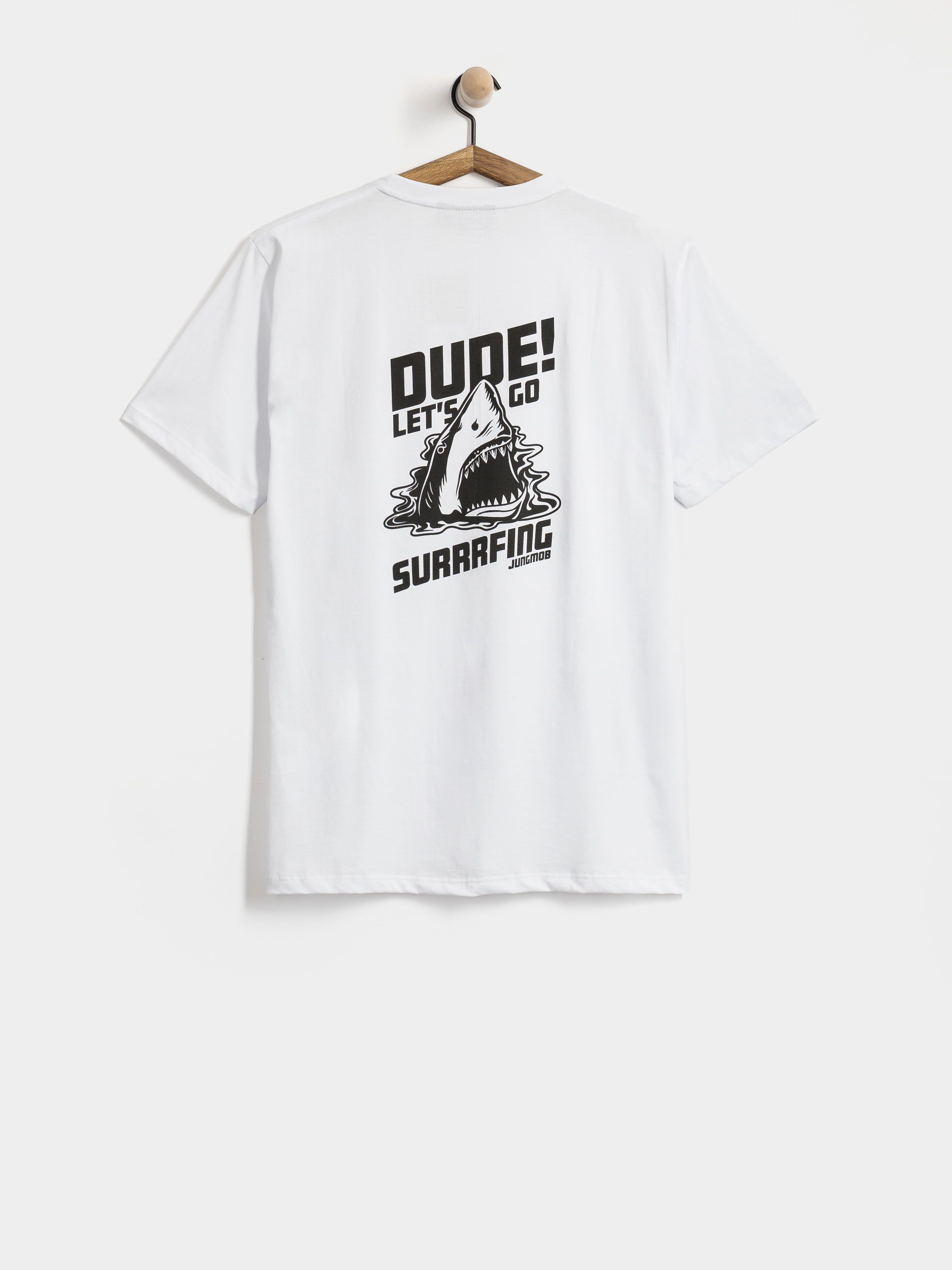 Tričko Jungmob Shark (white)
