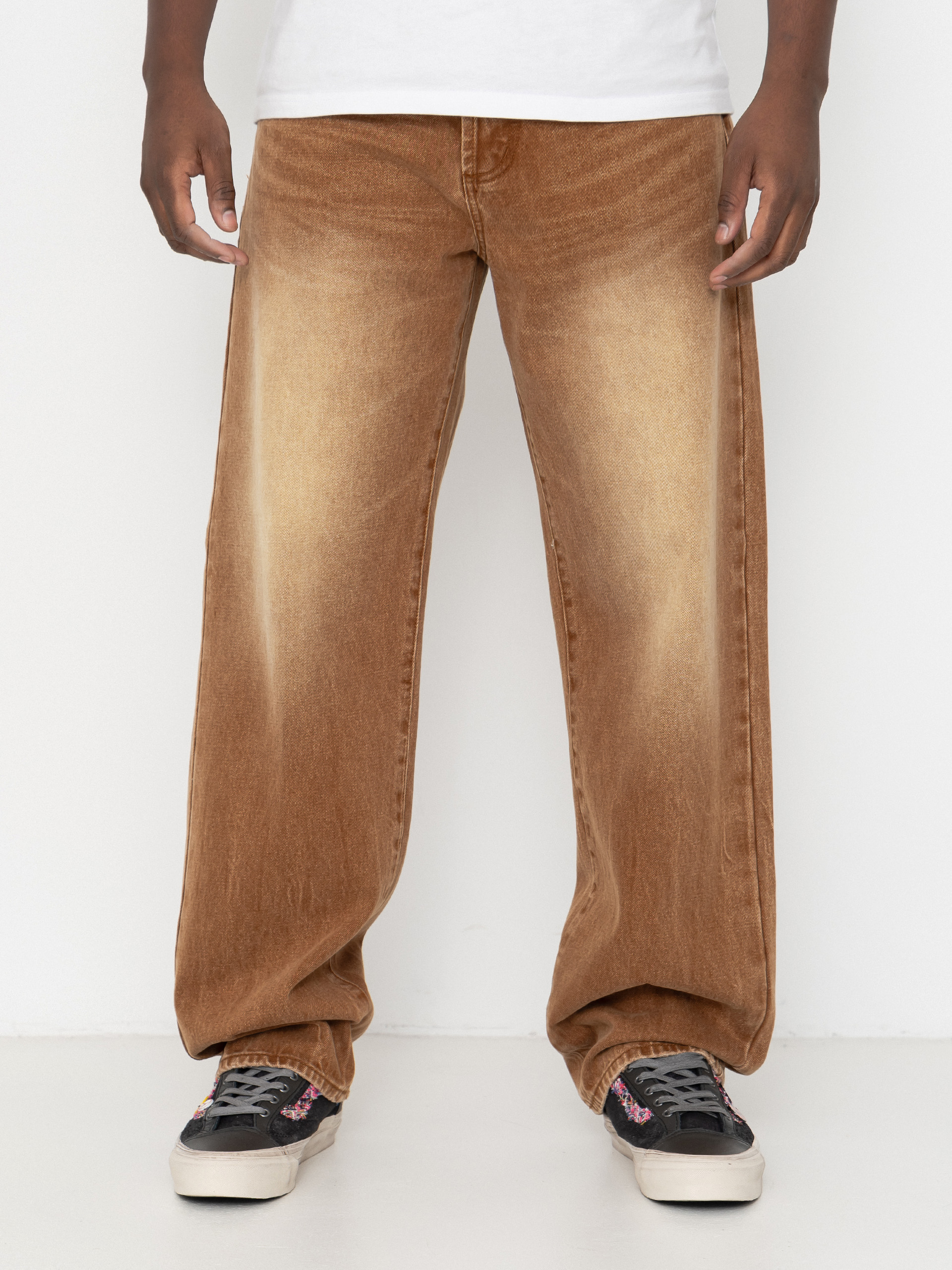 Nohavice OBEY Boxcar Straight Denim