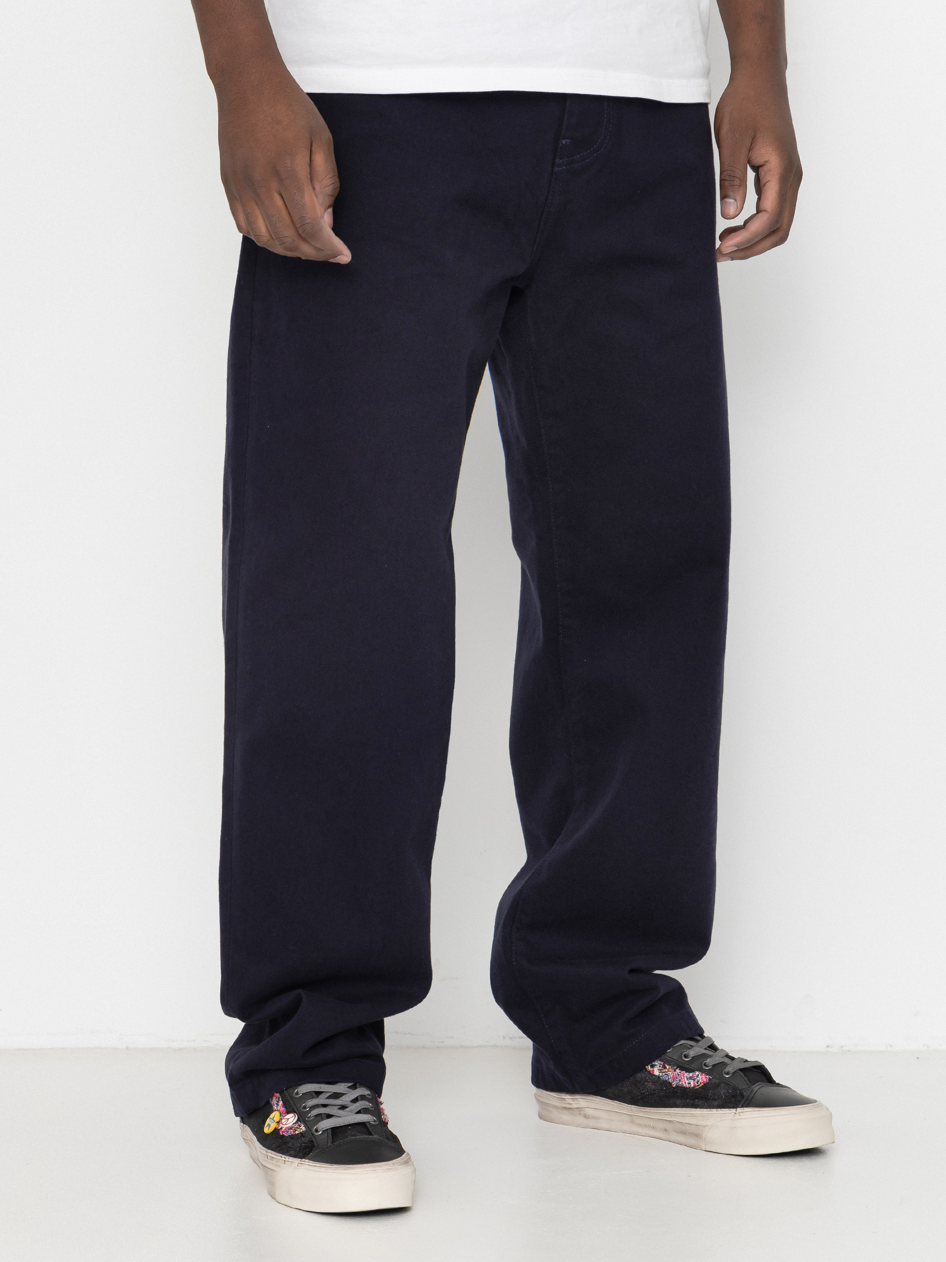 Nohavice Carhartt WIP Landon (dark navy/rinsed)
