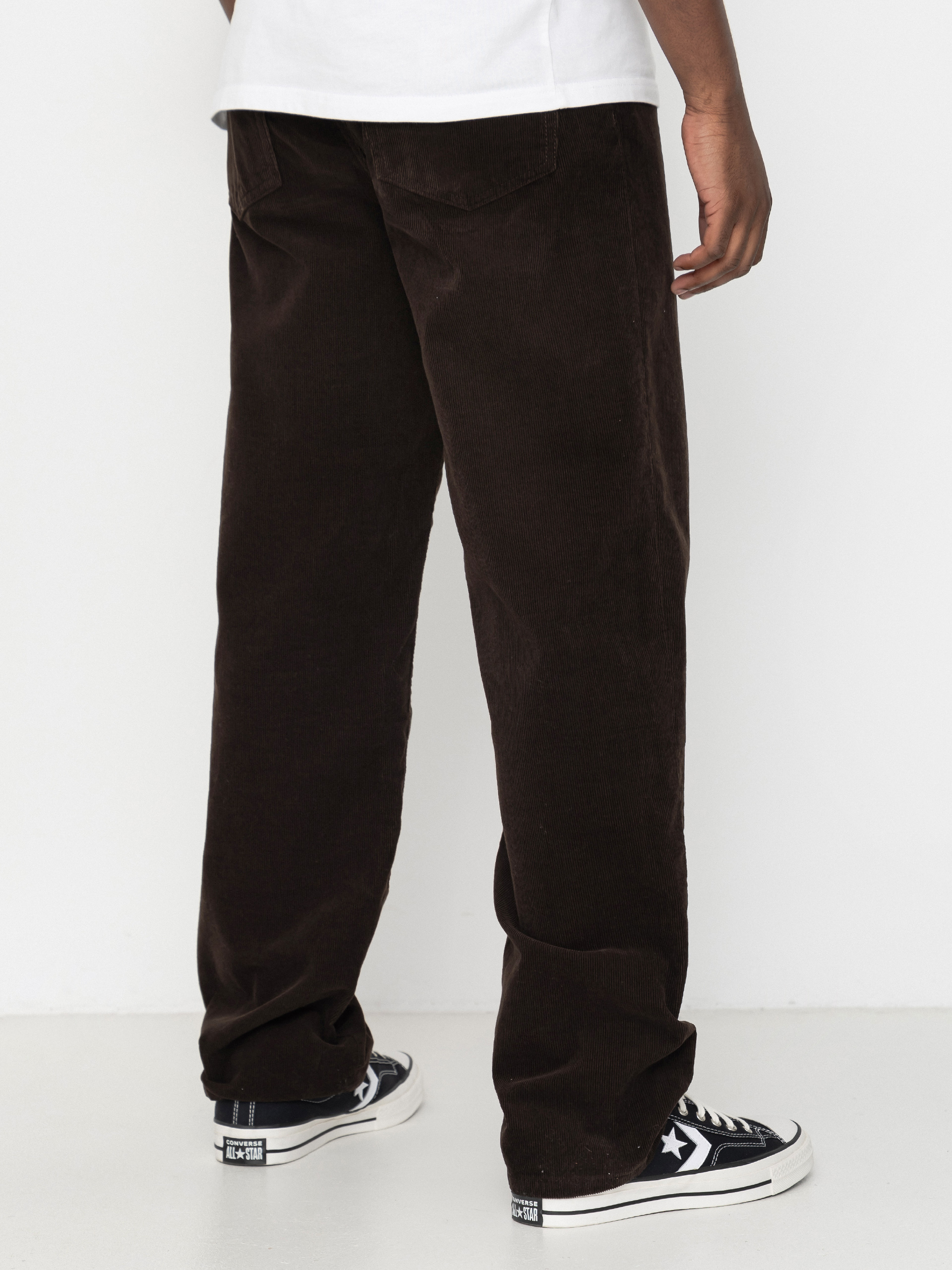 Nohavice Carhartt WIP Aaron (tobacco/rinsed)