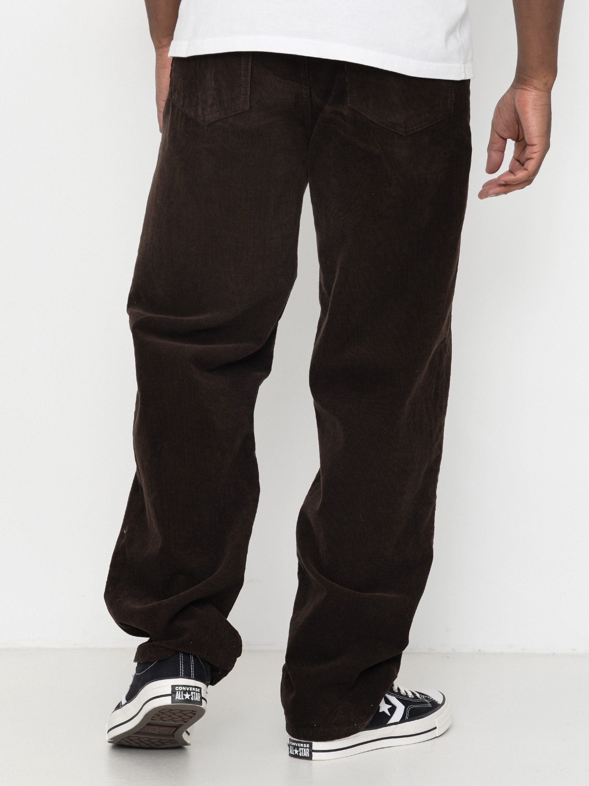 Nohavice Carhartt WIP Aaron (tobacco/rinsed)