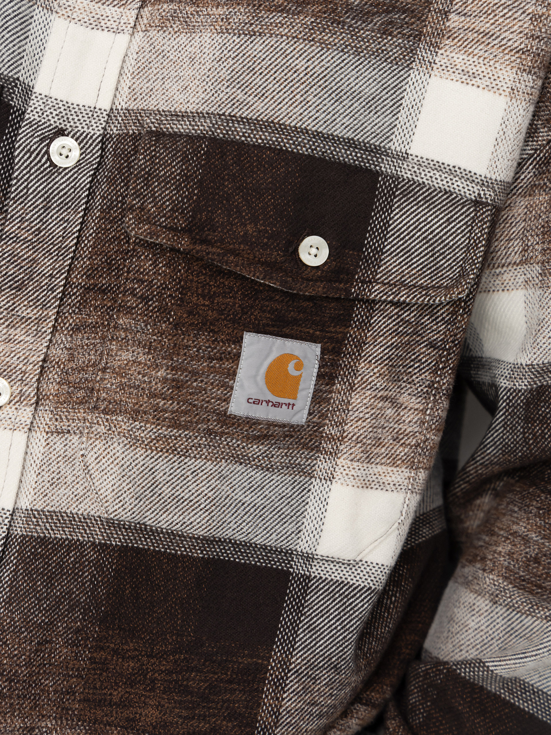 Košeľa Carhartt WIP Esterson (esterson check tobacco)