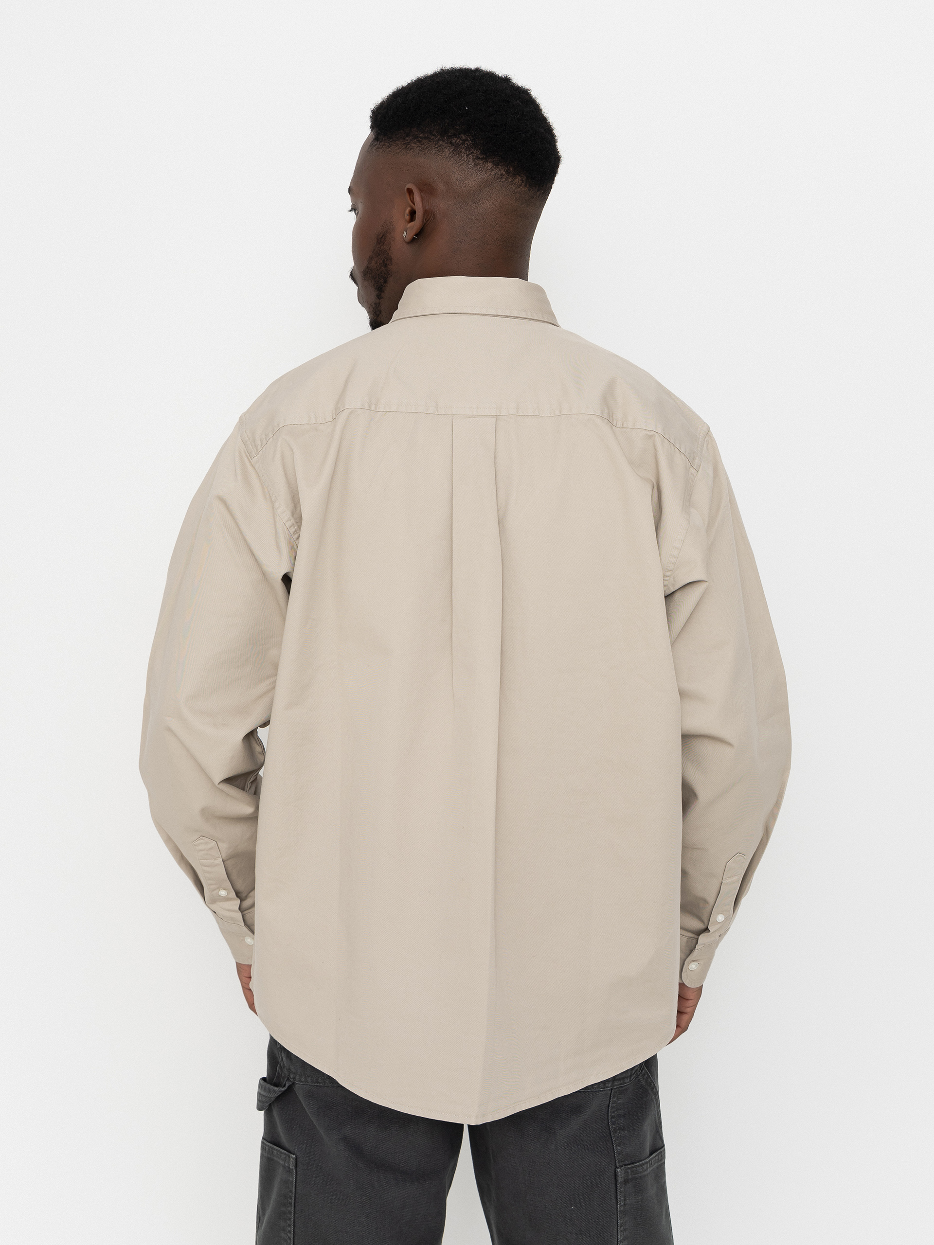Košeľa Carhartt WIP OG Madison (fleur de sel)