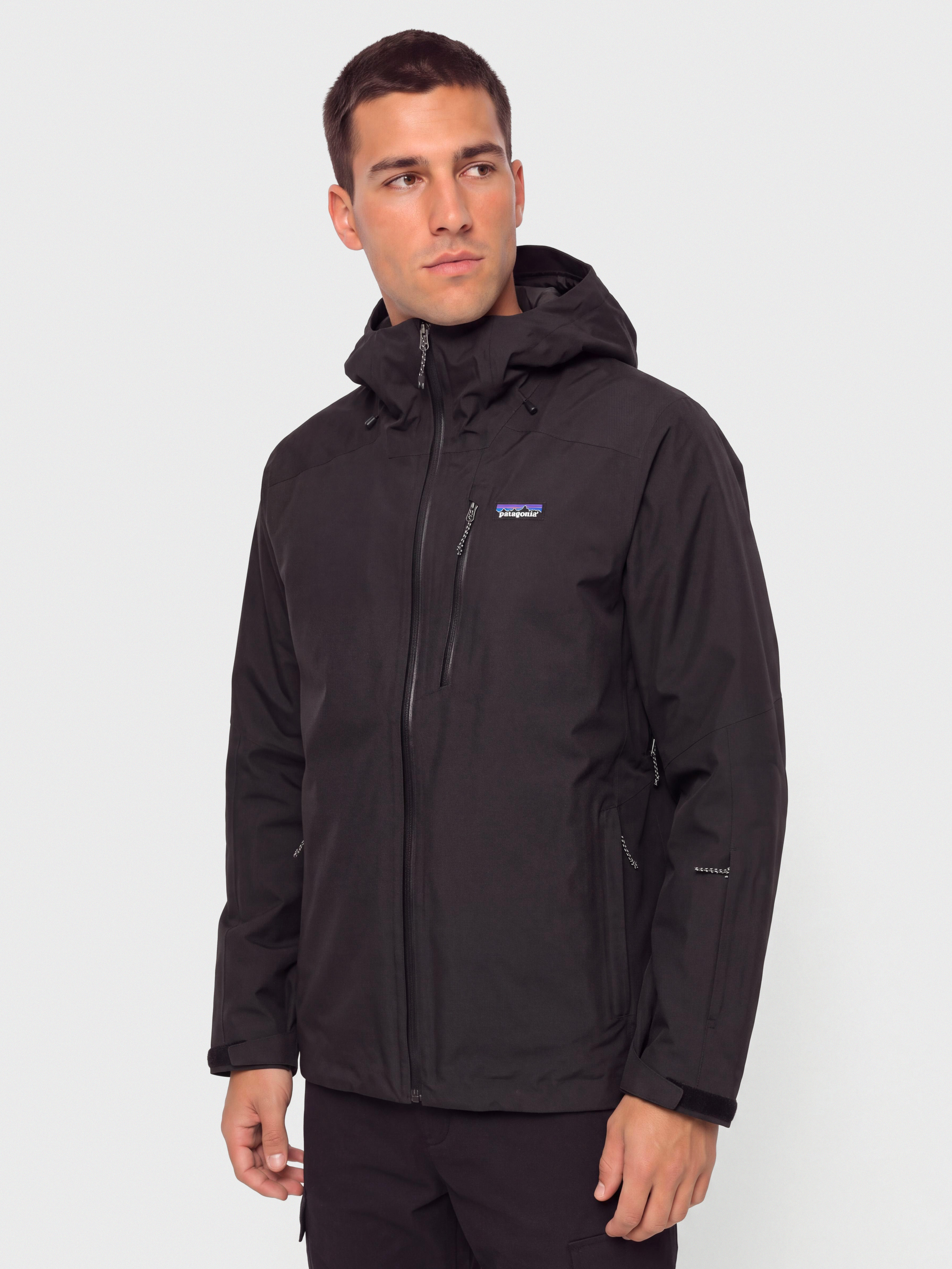 Snowboardová bunda Patagonia Insulated Powder Town (black)