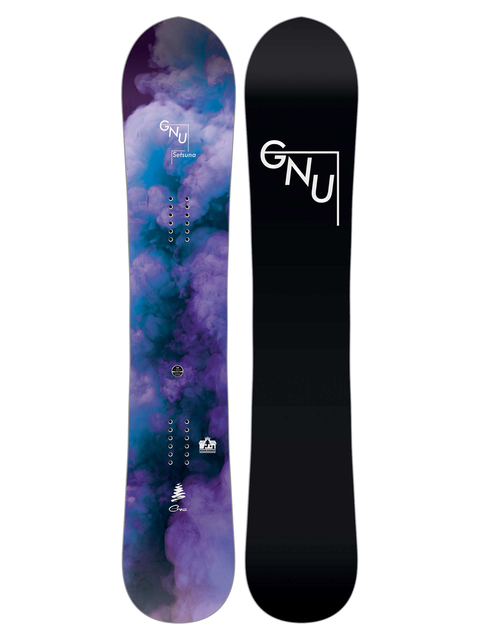 Dámska Snowboard Gnu Setsuna
