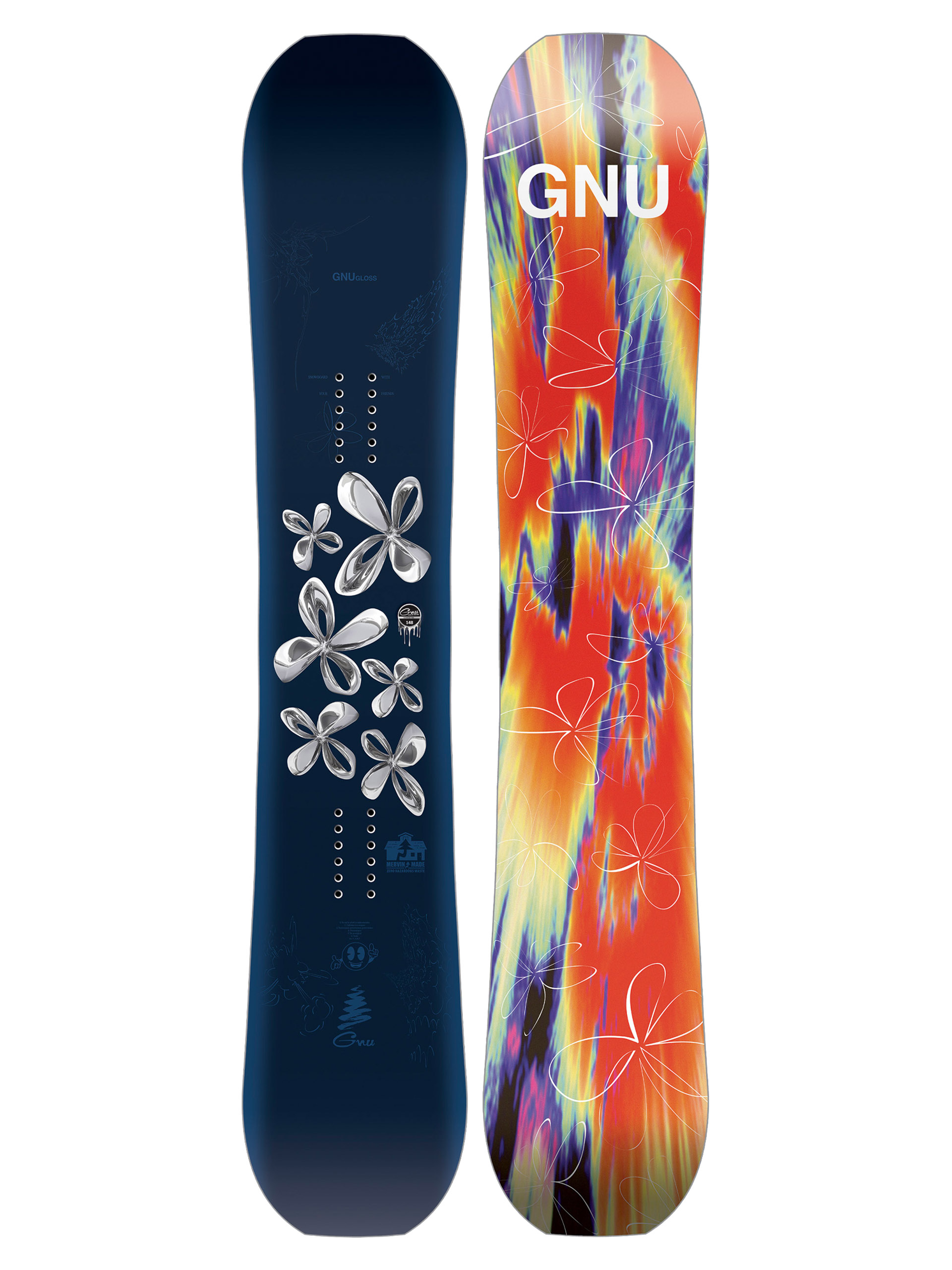 Dámska Snowboard Gnu Gloss