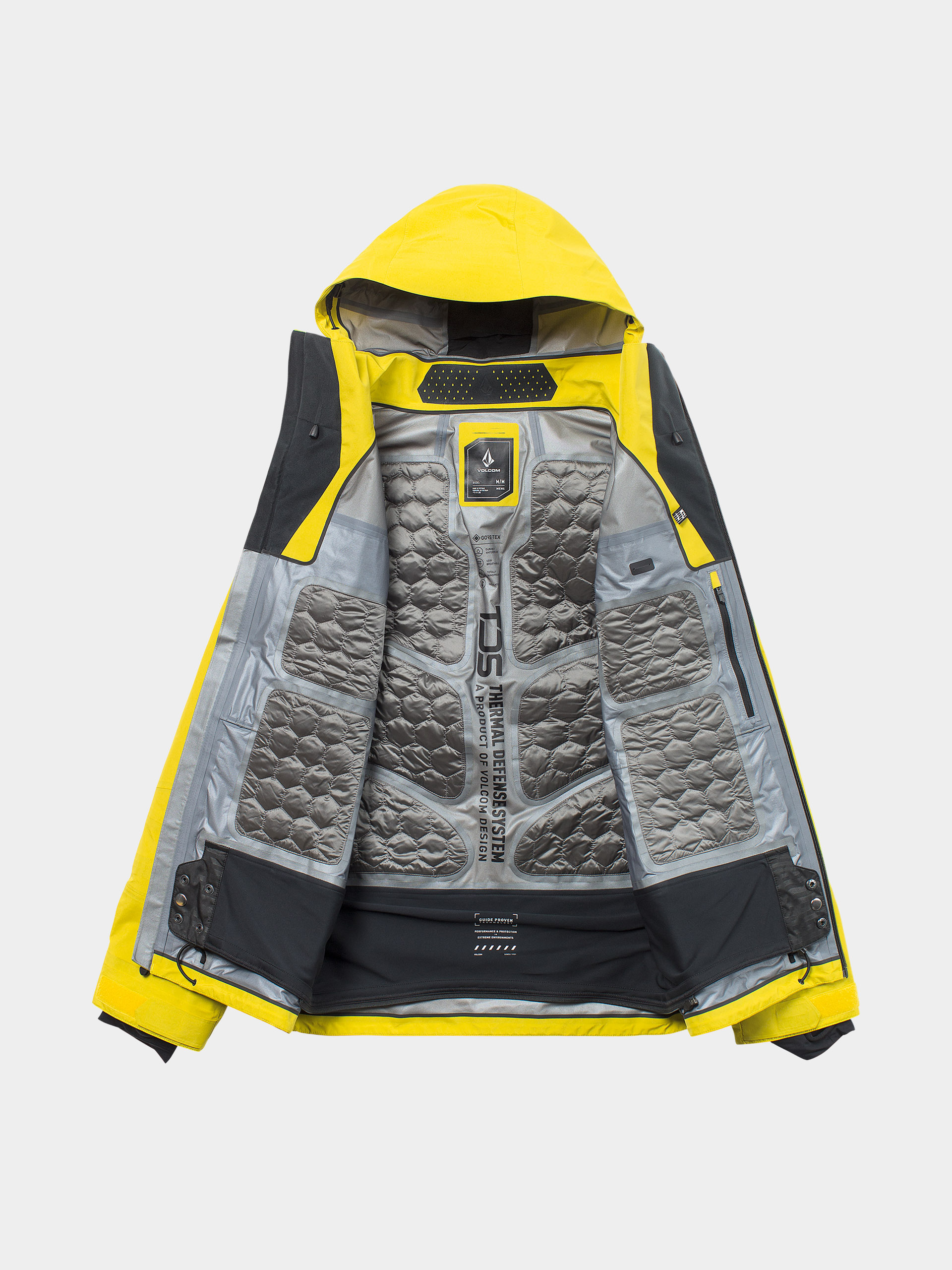 Pánska Snowboardová bunda Volcom Tds Inf Gore Tex (yellow)