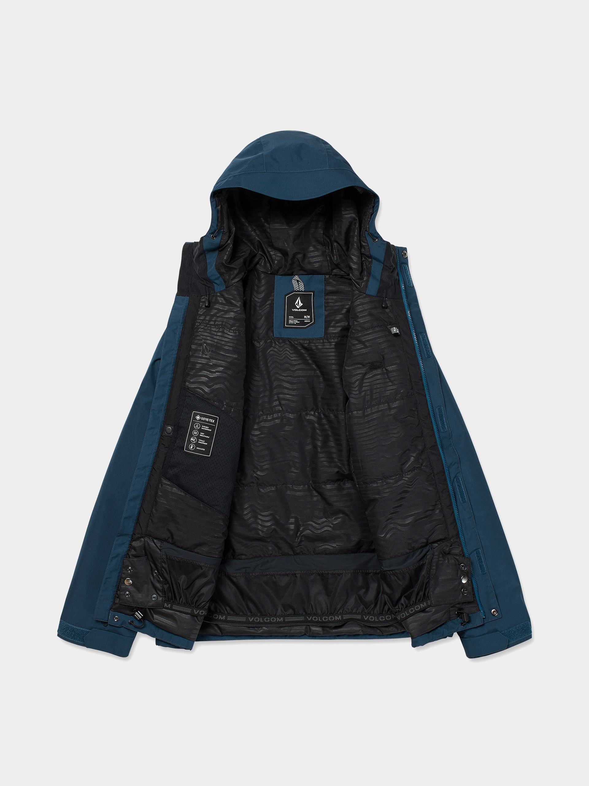 Pánska Snowboardová bunda Volcom Dua Ins Gore Tex (blue)