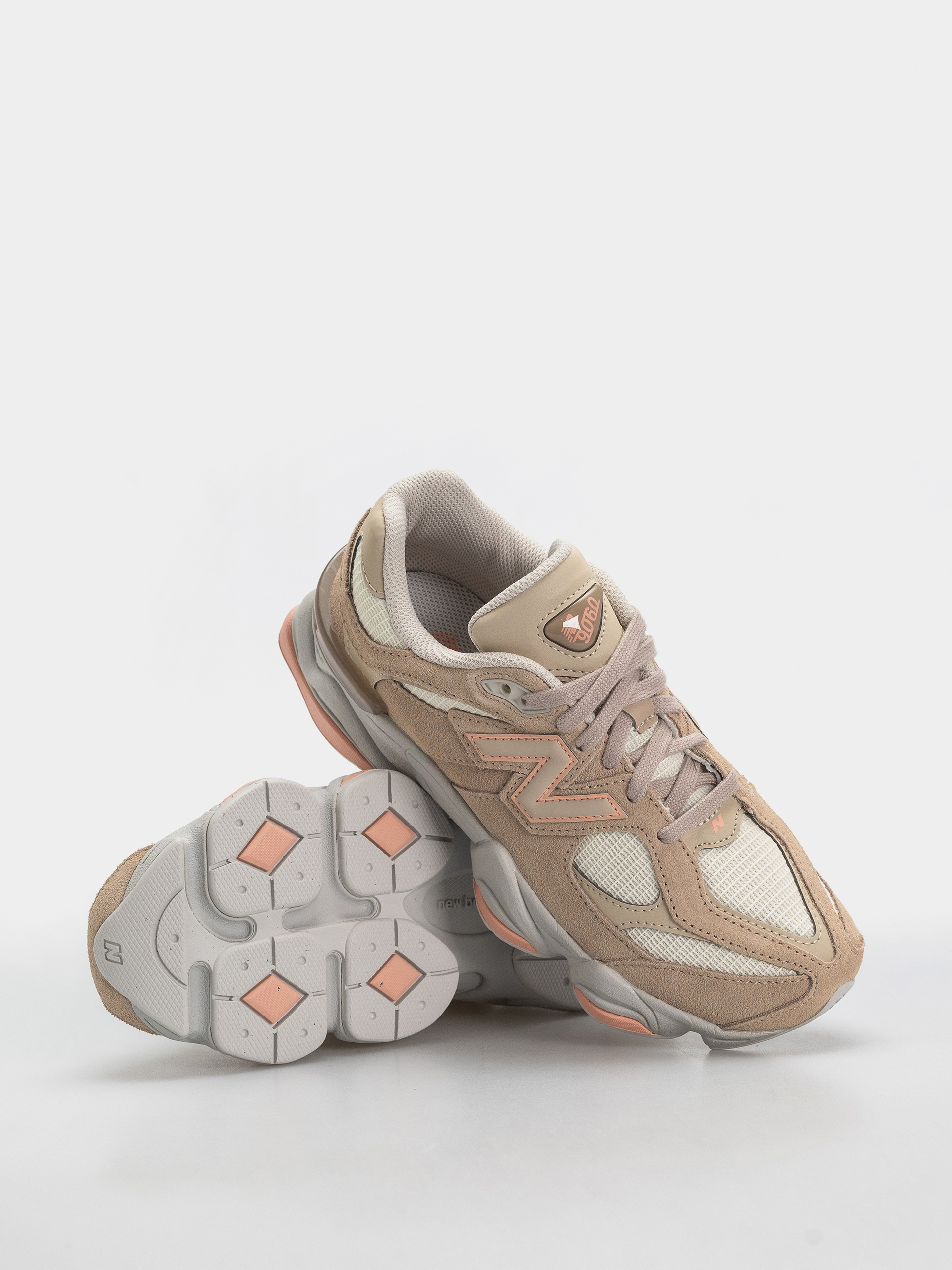 Topánky New Balance 9060 JR (mindful grey/pink lemonade)