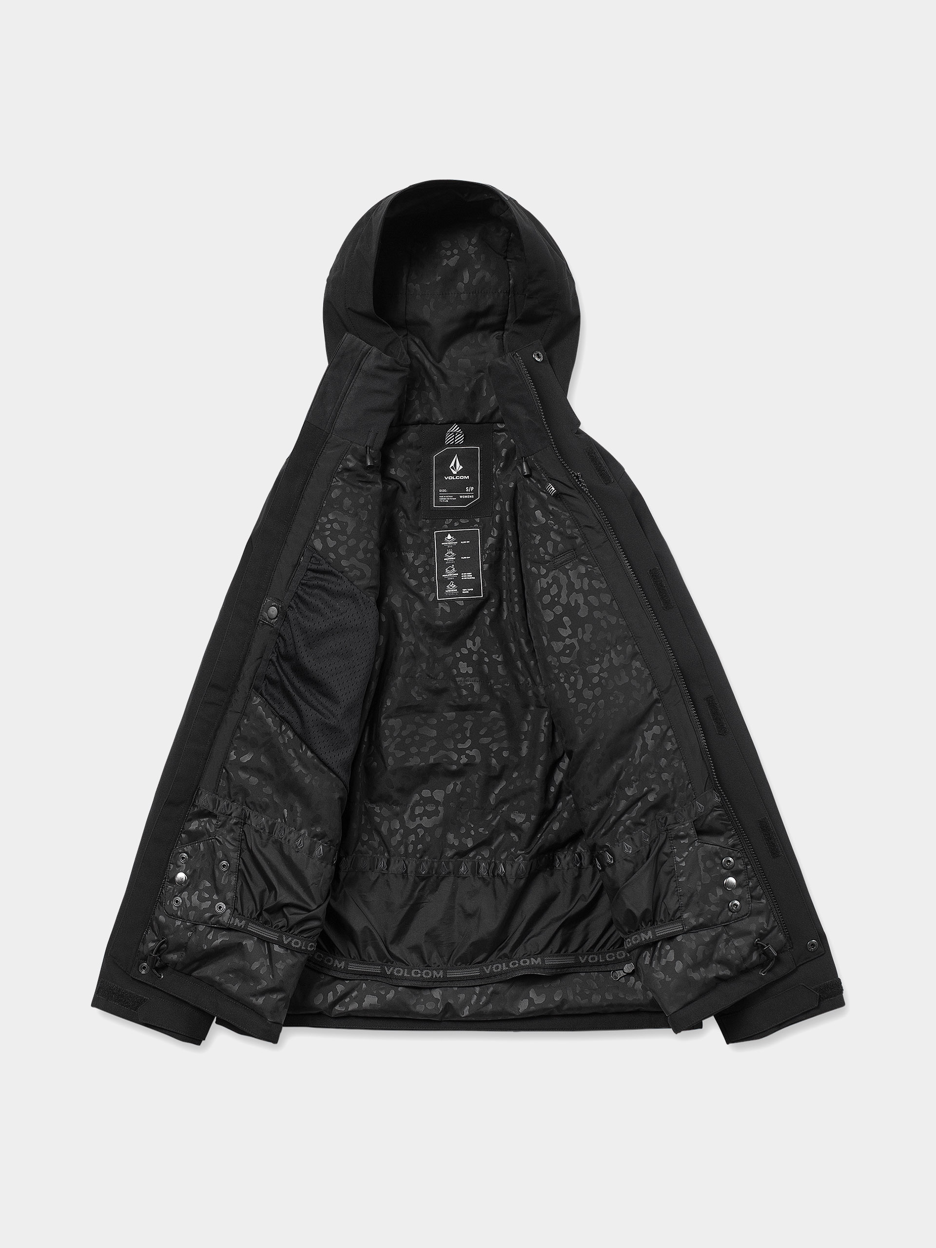 Dámska Snowboardová bunda Volcom Stoney Shadow Ins (black)