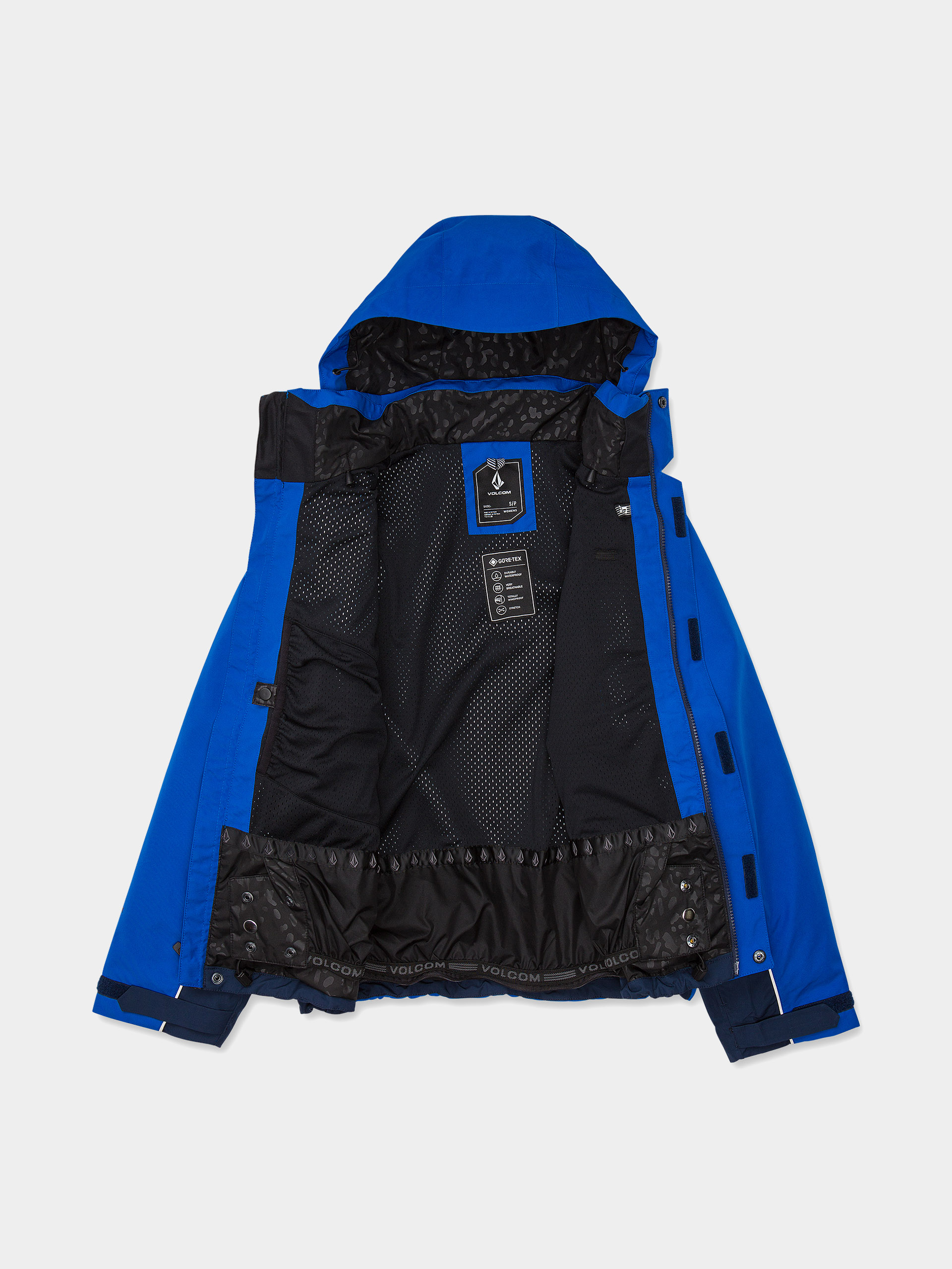 Dámska Snowboardová bunda Volcom Yourfav Baggy Gore (bright blue)