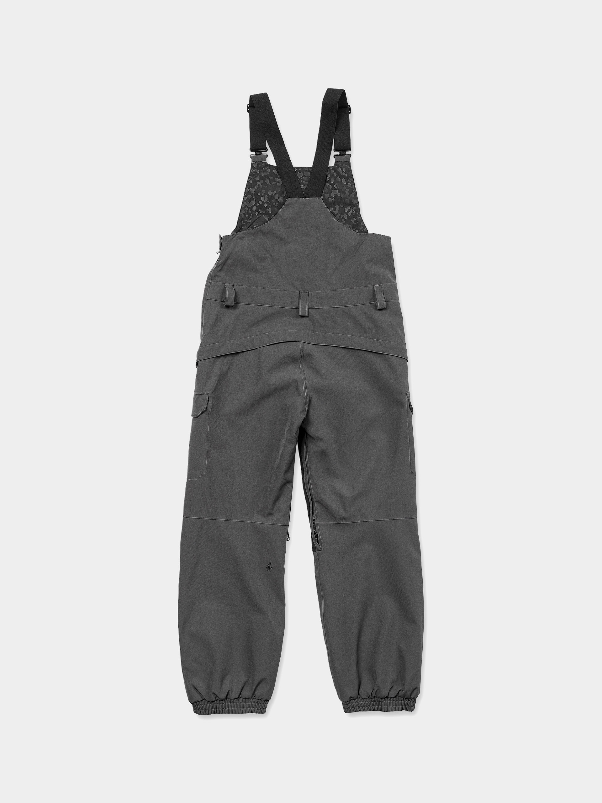 Dámske Snowboardové nohavice Volcom Creston 3D Stretch Bib (dark grey)