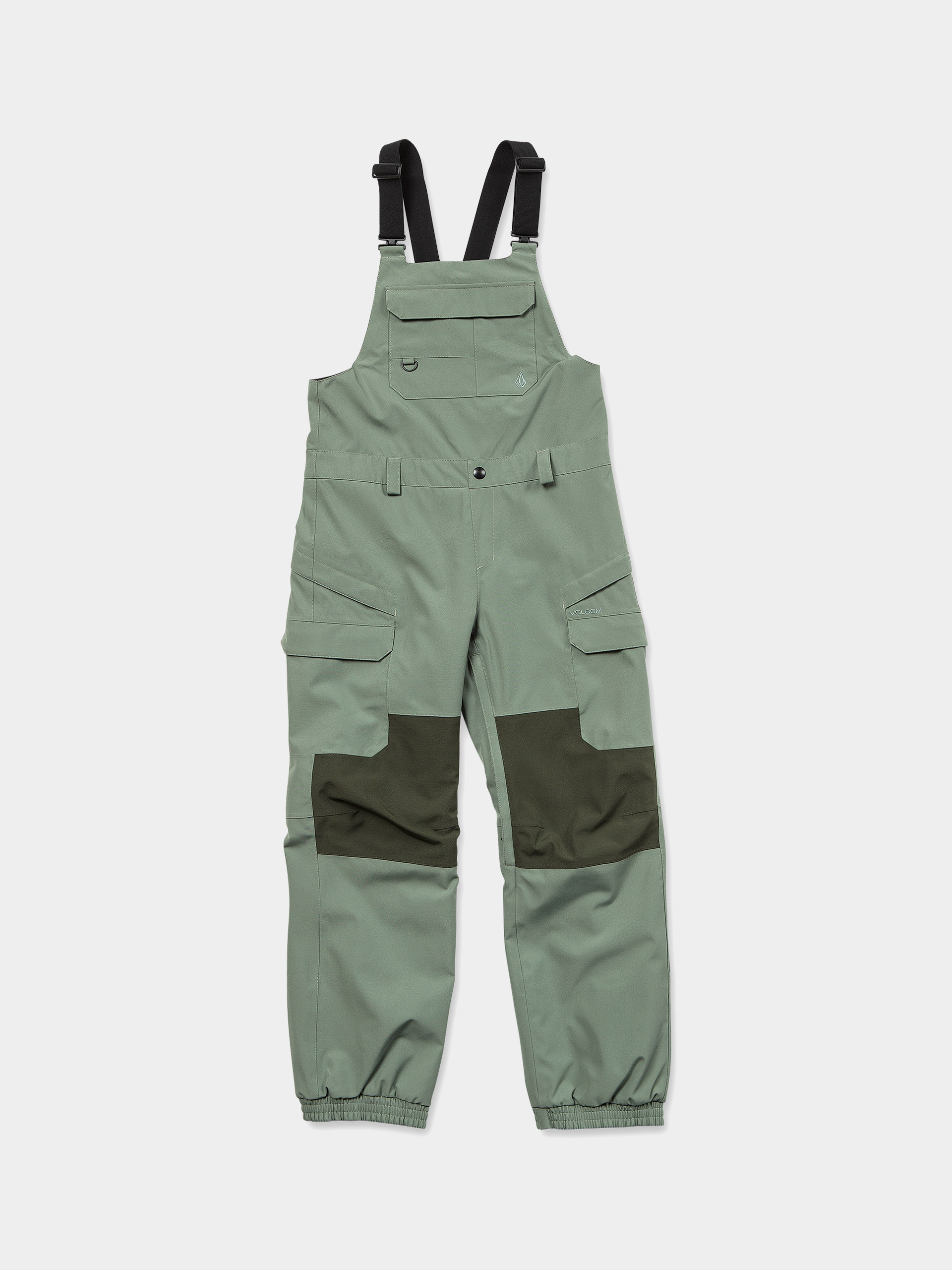 Snowboardové nohavice Volcom Creston 3D Stretch Bib Wmn (light green)