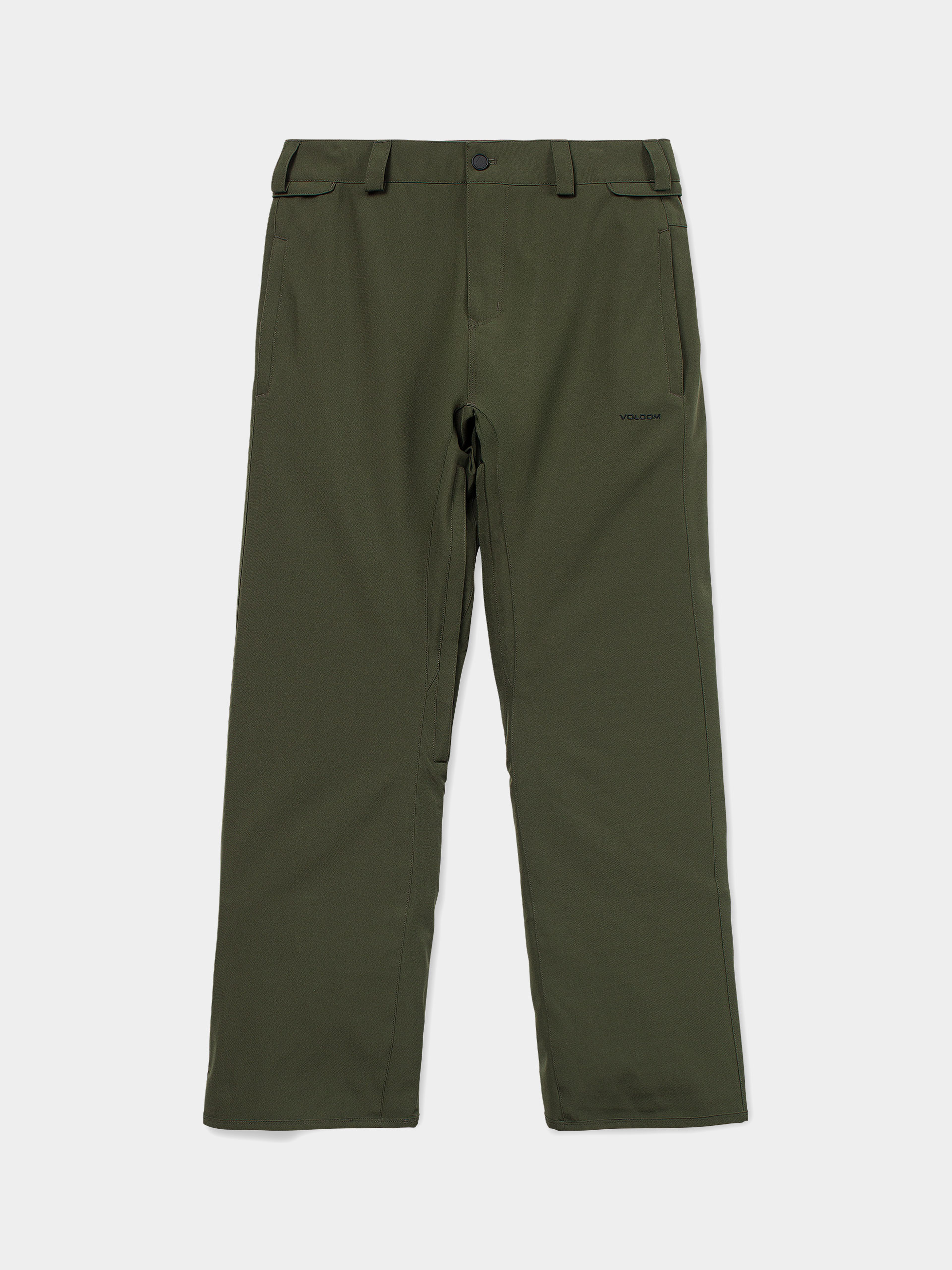 Snowboardovu00e9 nohavice Volcom Freakin Snow Chino (dark green)