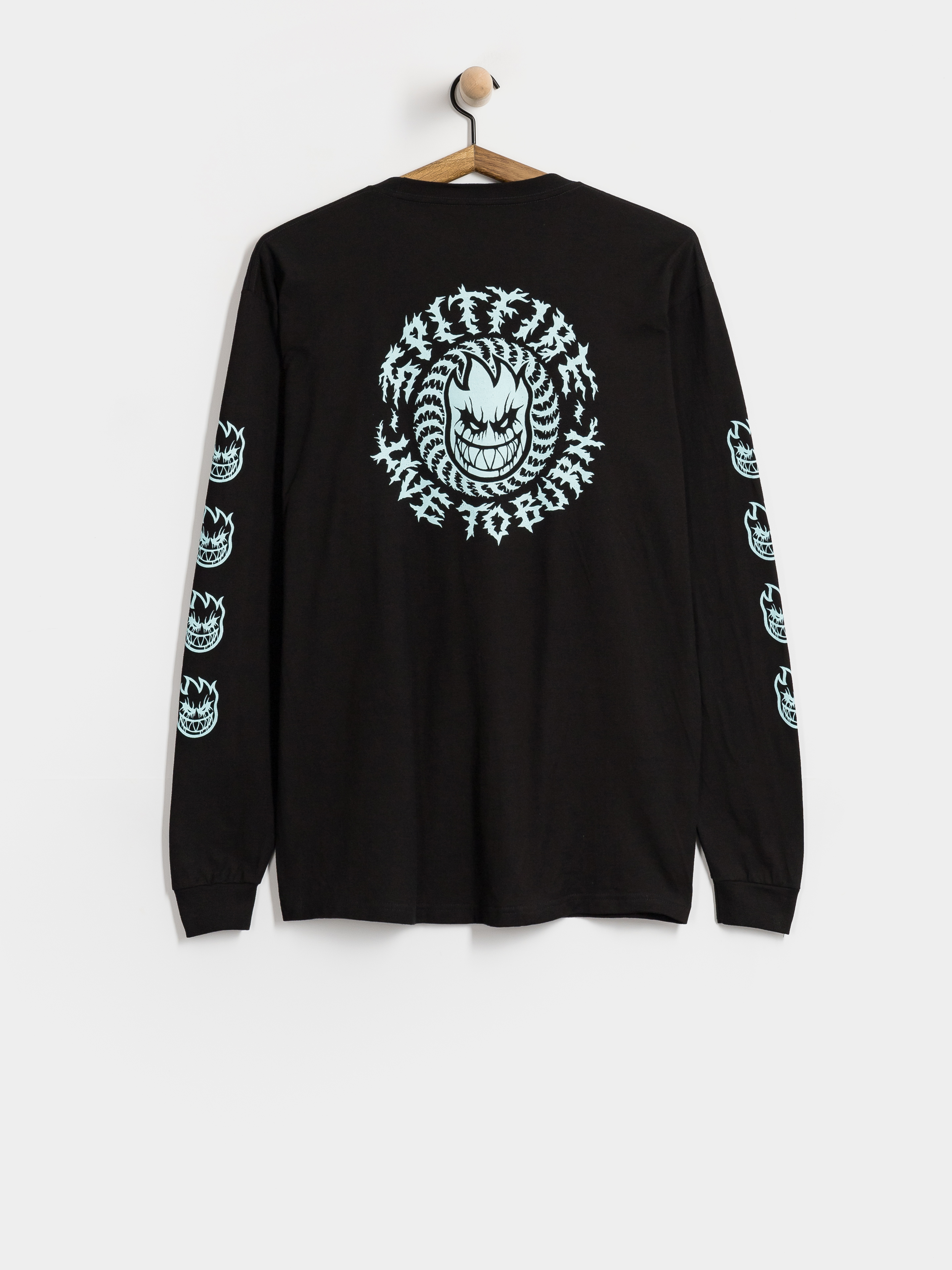 Triko Spitfire Deathmask Classic Sleeve Glow (black)