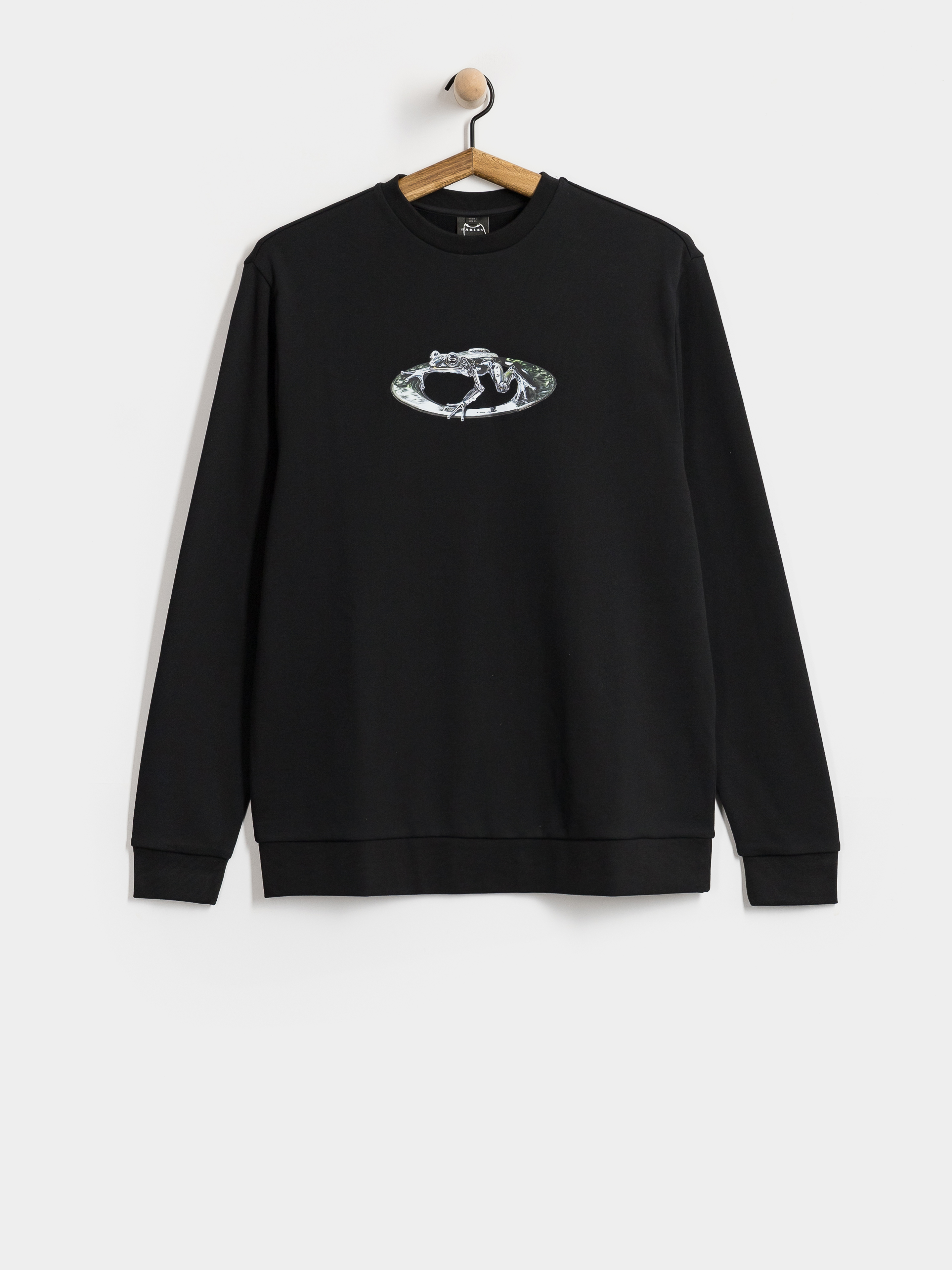 Mikina s kapucňou Oakley Animatronic Frog Crewneck