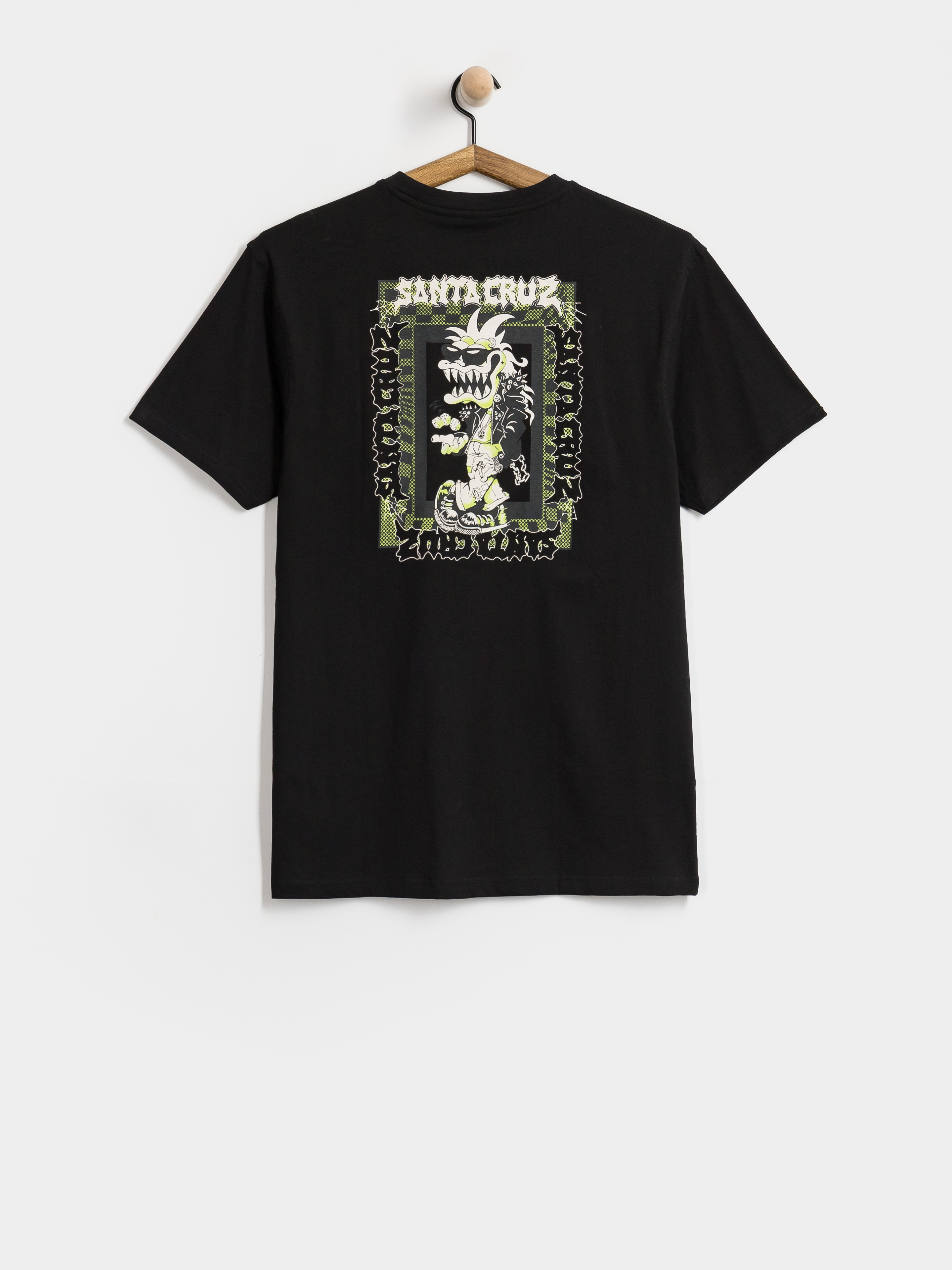 Tričko Santa Cruz Punk Gremlin Front (black)