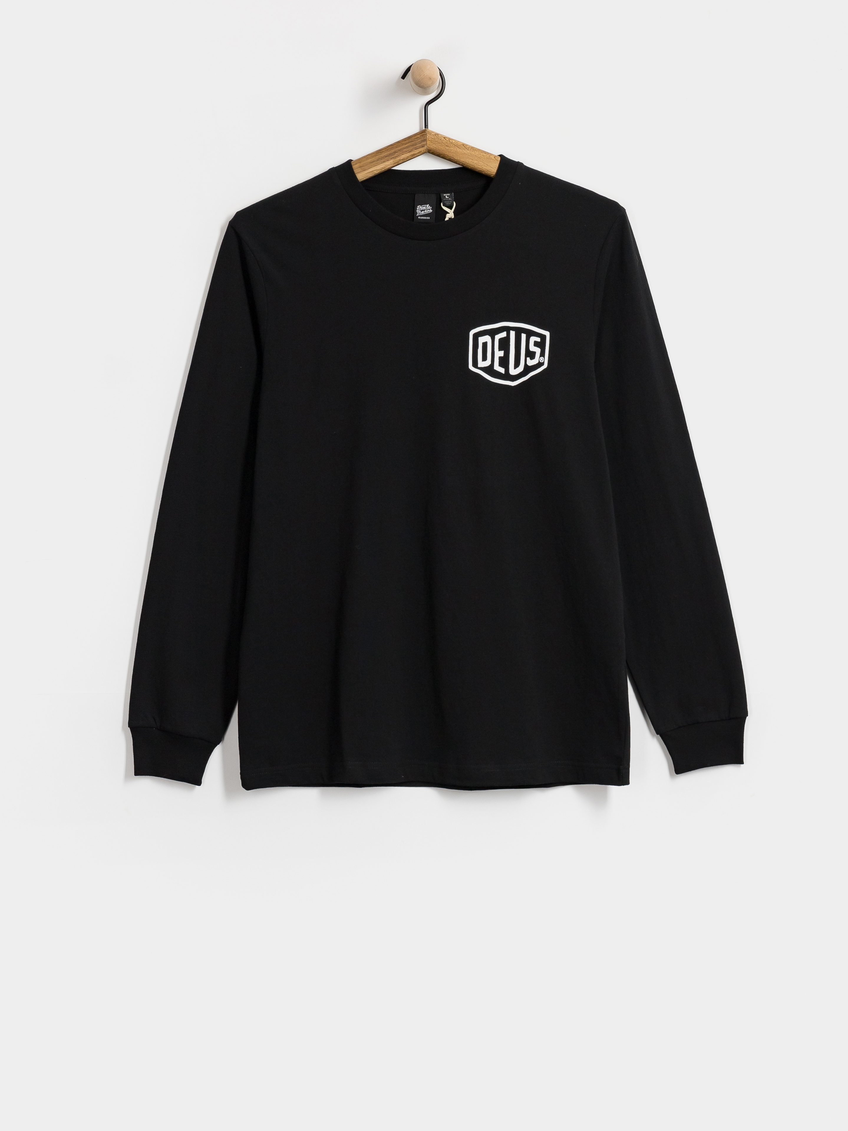 Triko Deus Ex Machina Venice Ls (black)