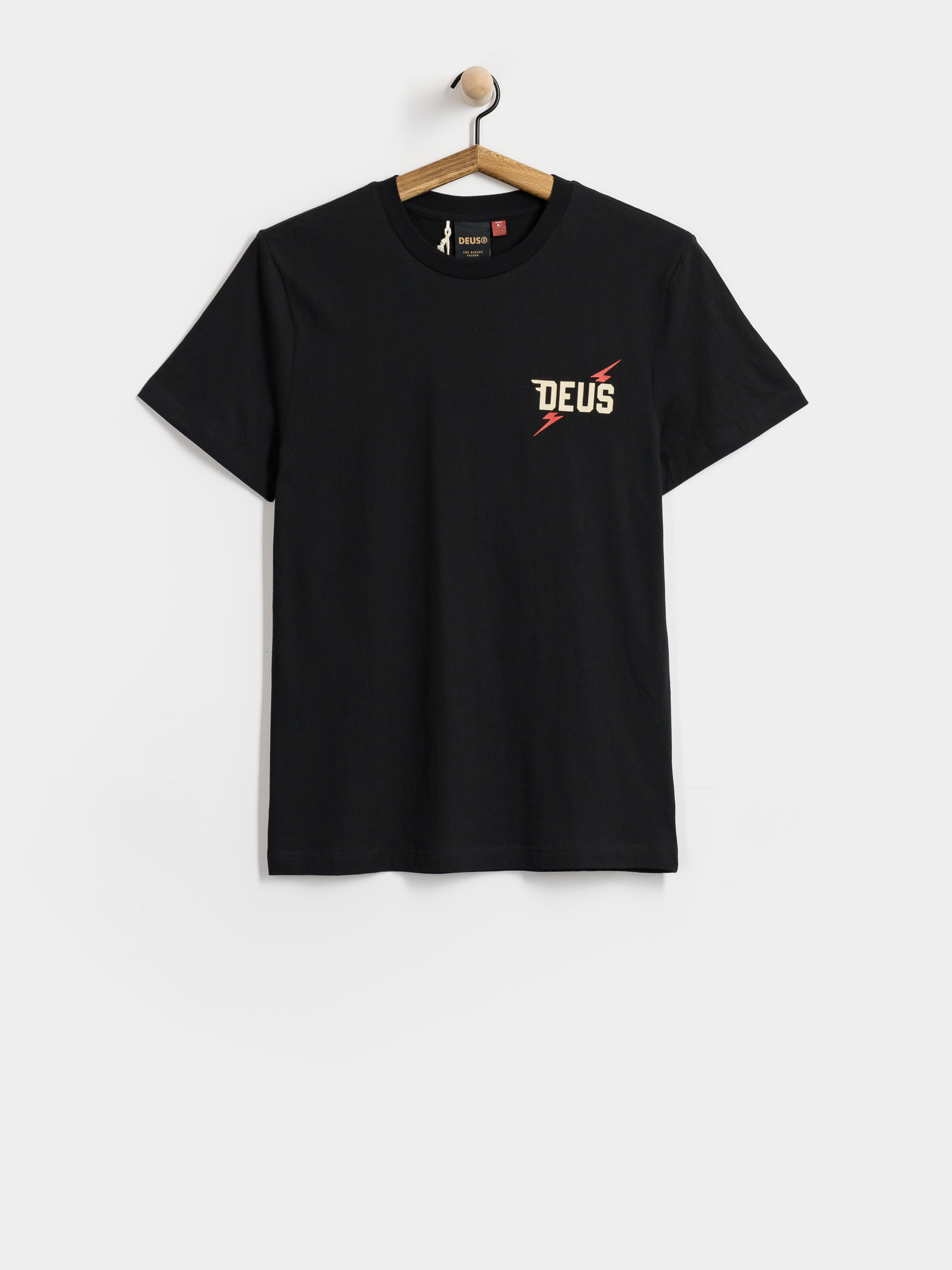 Tričko Deus Ex Machina Global Spark (black)