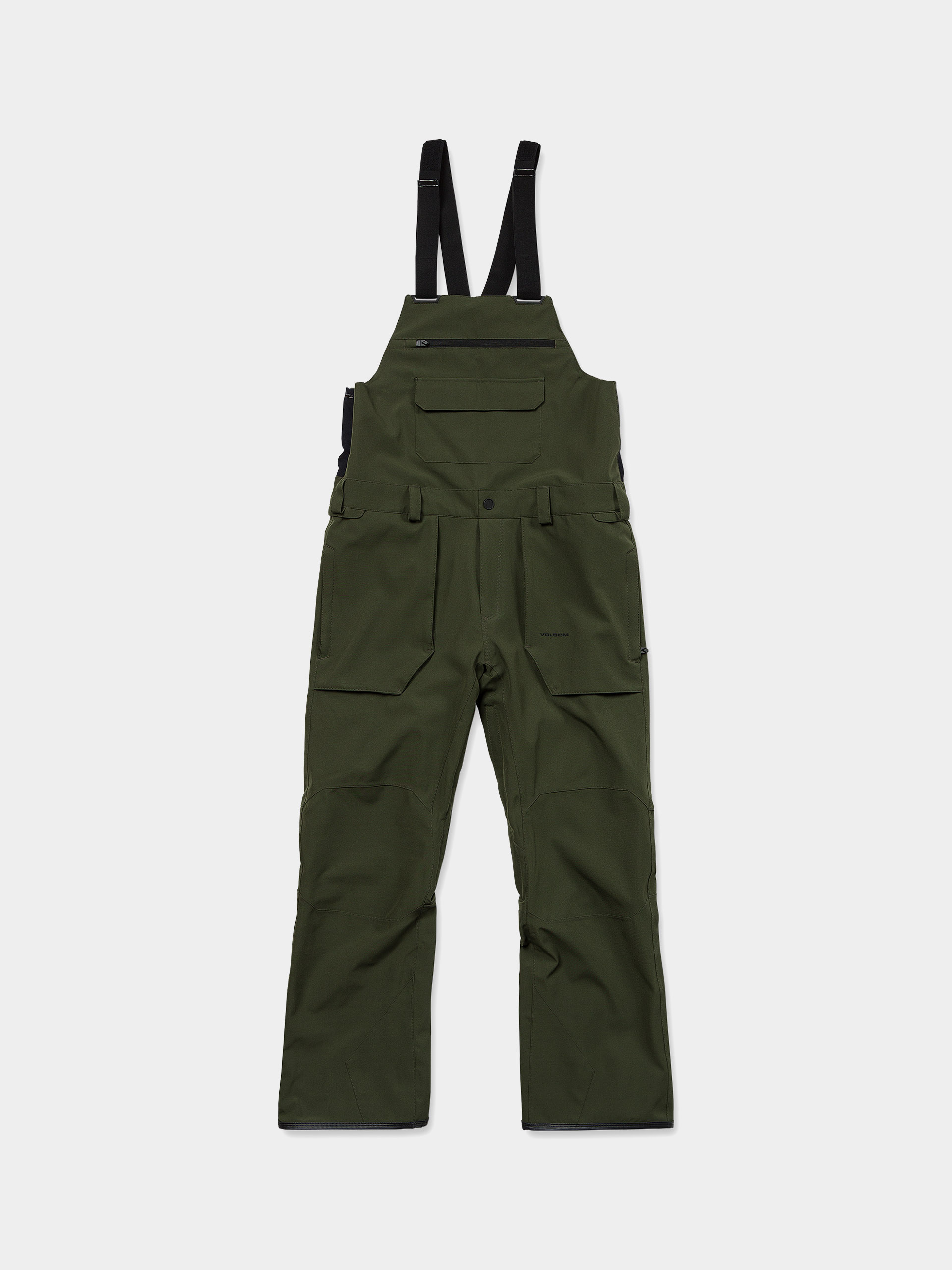Snowboardové nohavice Volcom Roan Bib Overall (dark green)