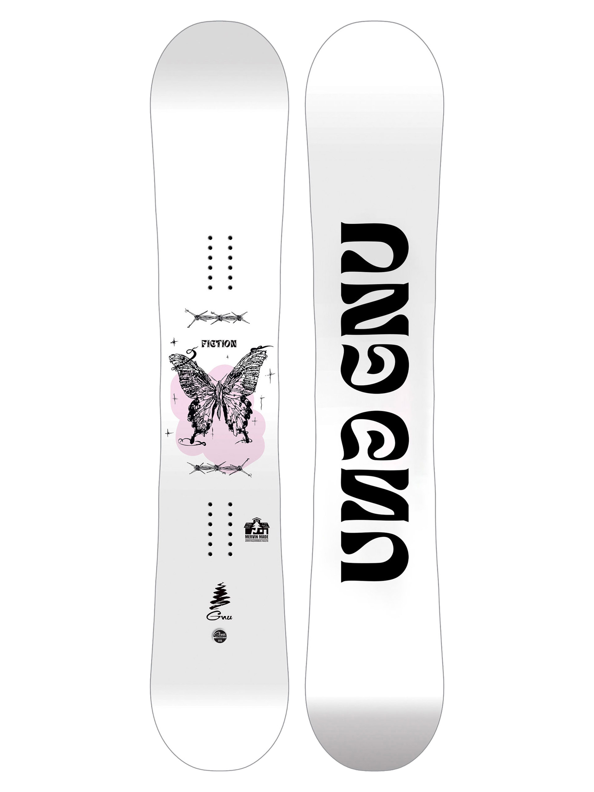 Dámska Snowboard Gnu Fiction