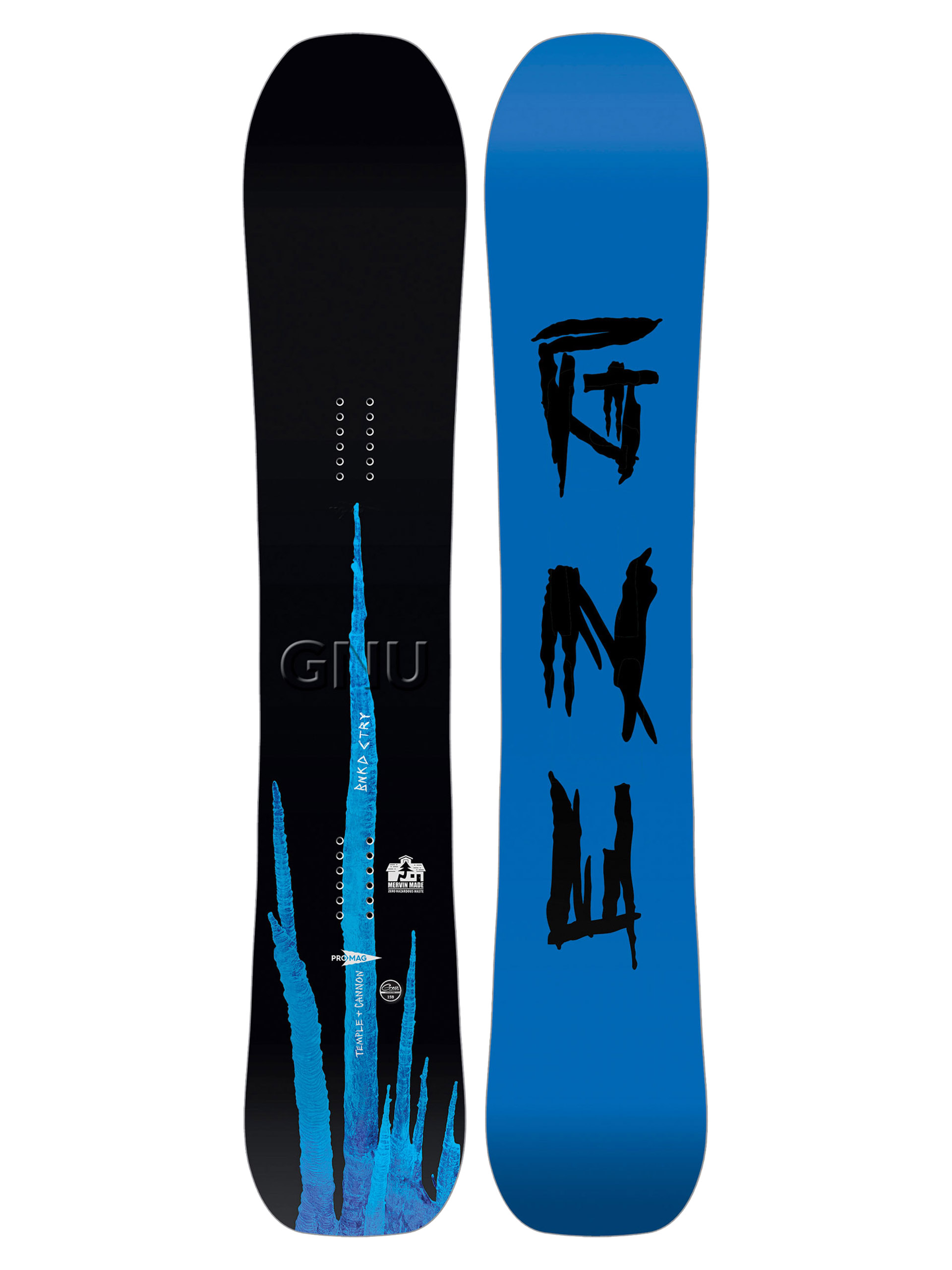 Snowboard Gnu Banked Country