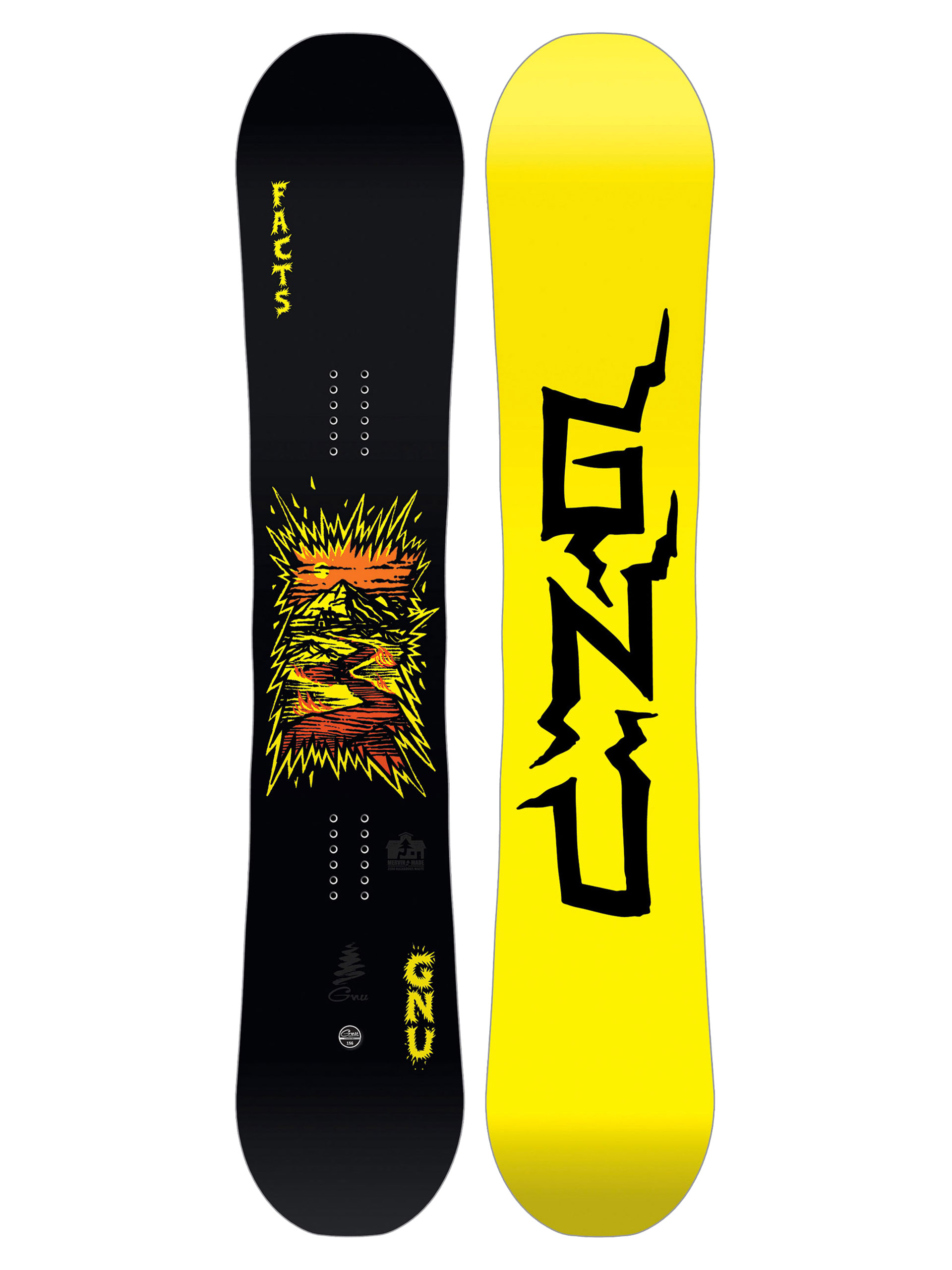 Pánska Snowboard Gnu Facts