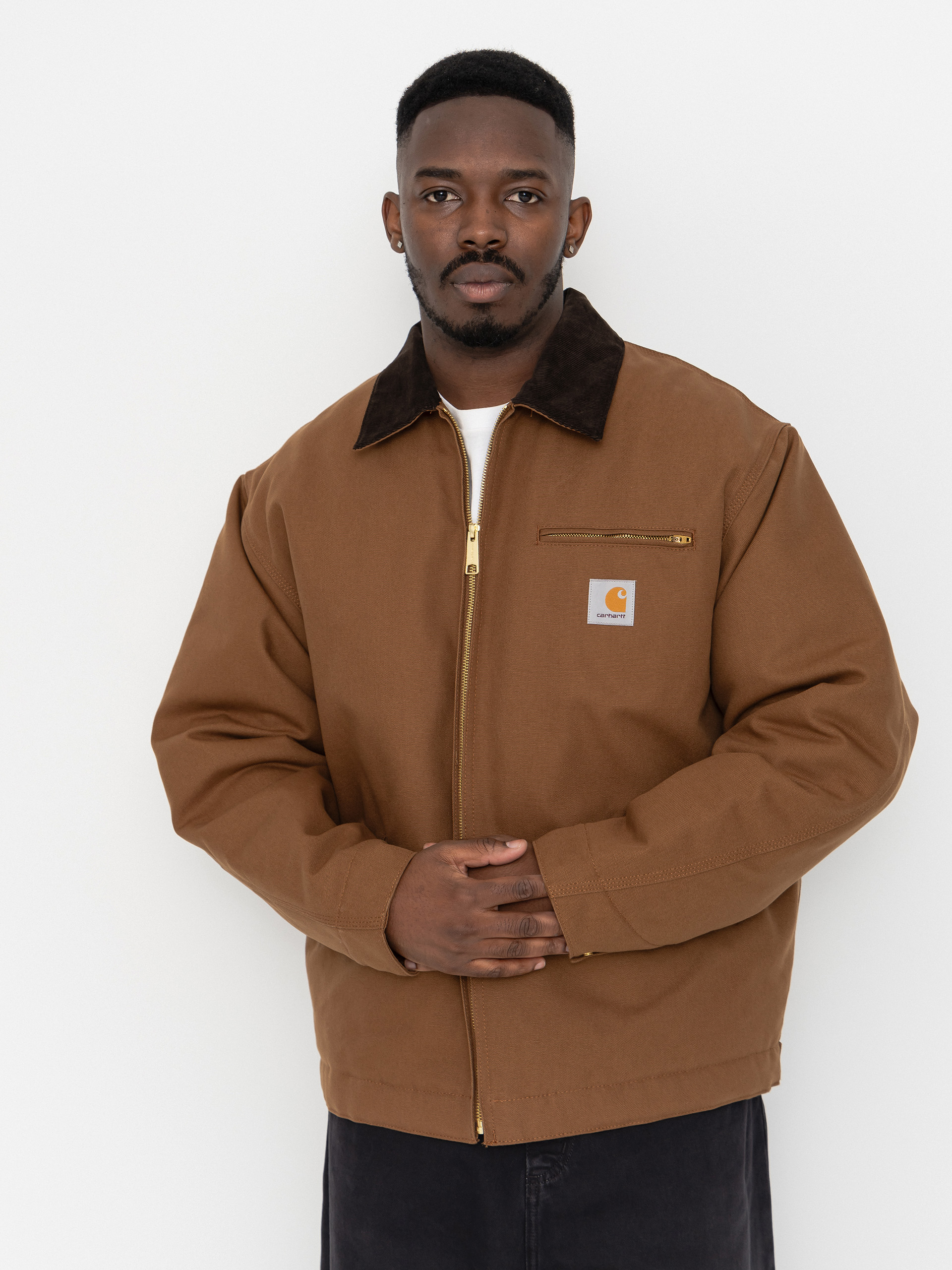 Bunda Carhartt WIP OG Detroit (wip h brown/tobacco/rigid)