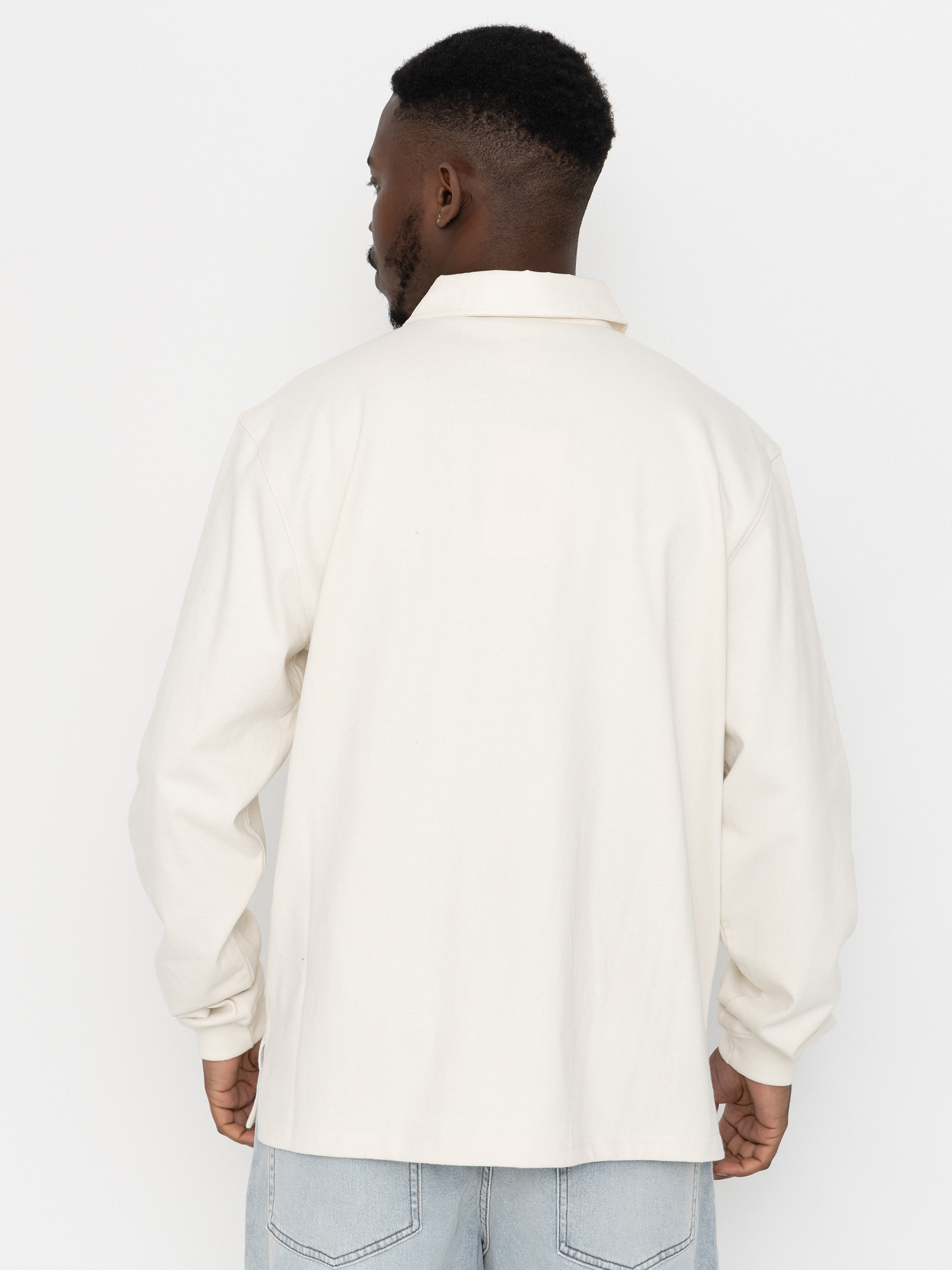Triko The North Face Red Box Rugby (white dune)