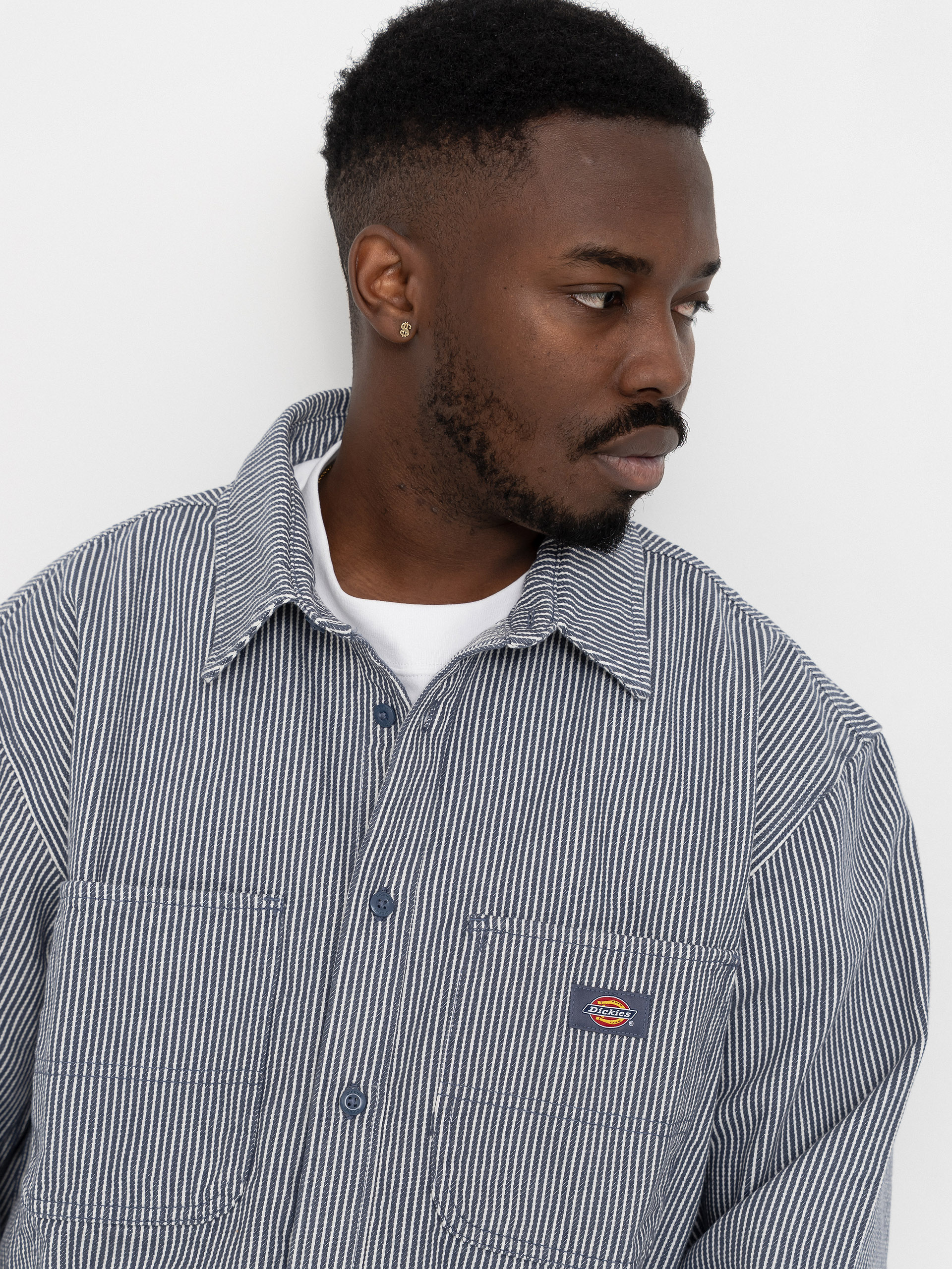 Košeľa Dickies 247 Garment Dyed Work (retro indigo)