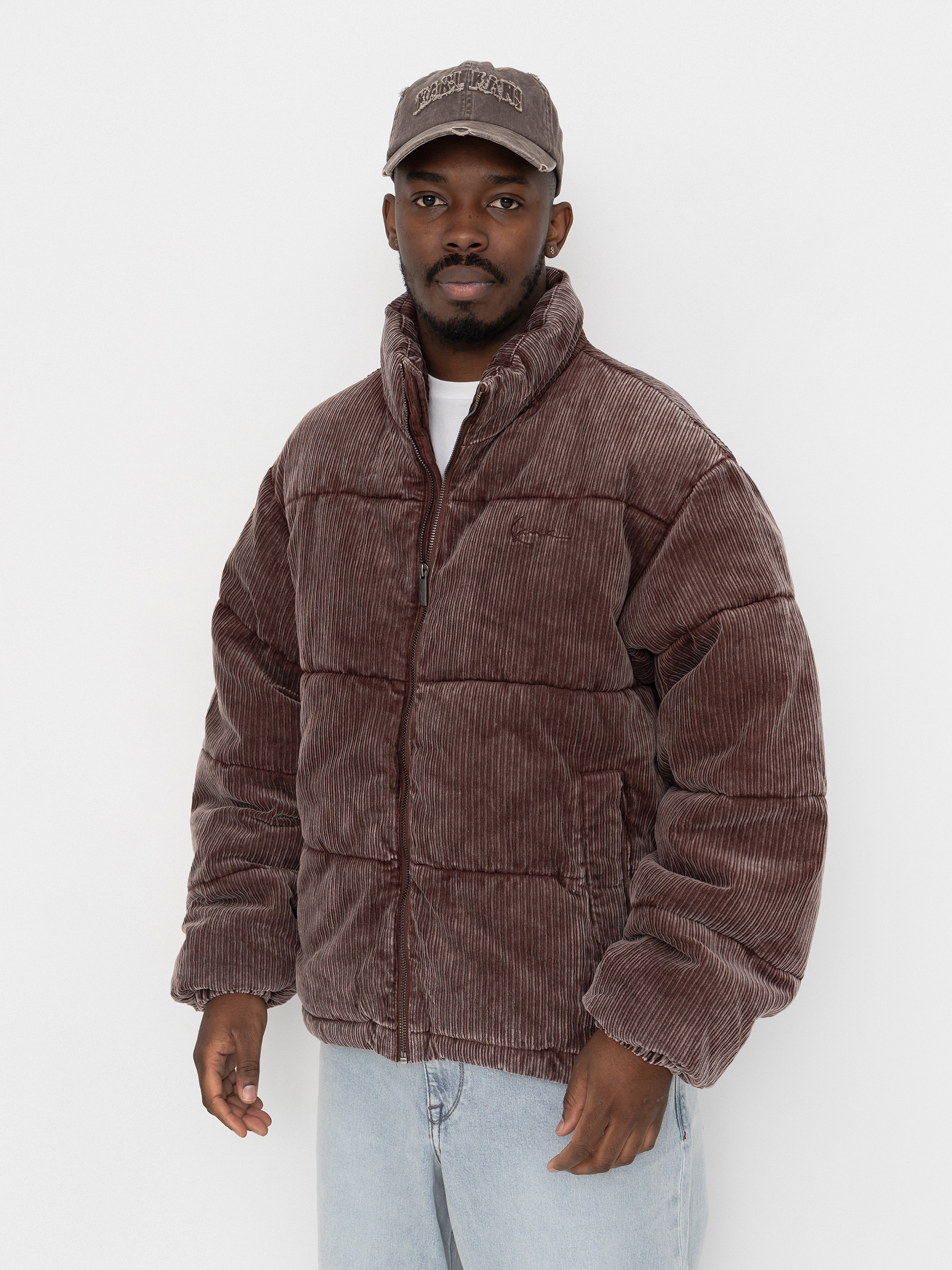 Bunda Karl Kani Signature Corduroy Puffer