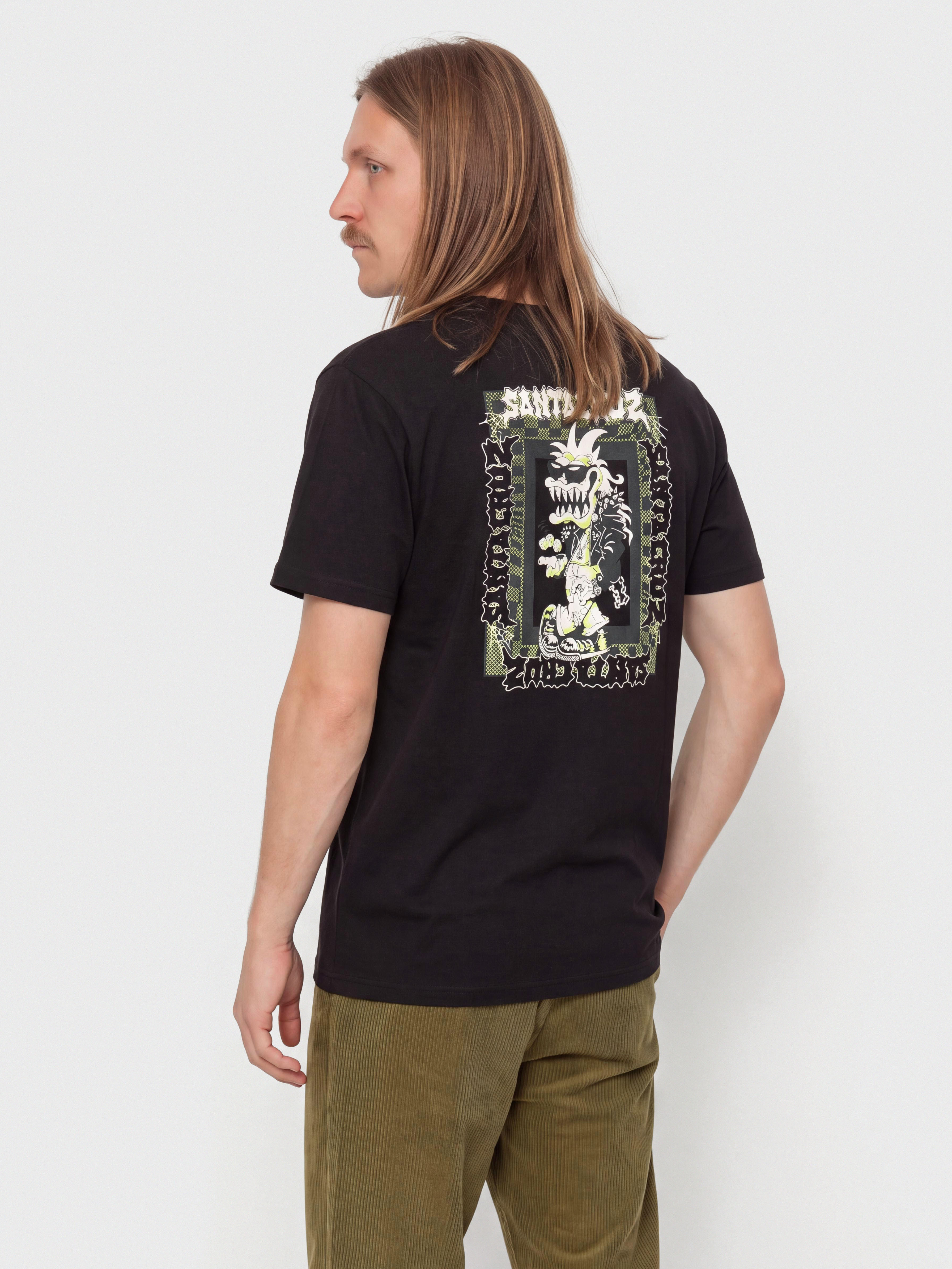 Tričko Santa Cruz Punk Gremlin Front (black)