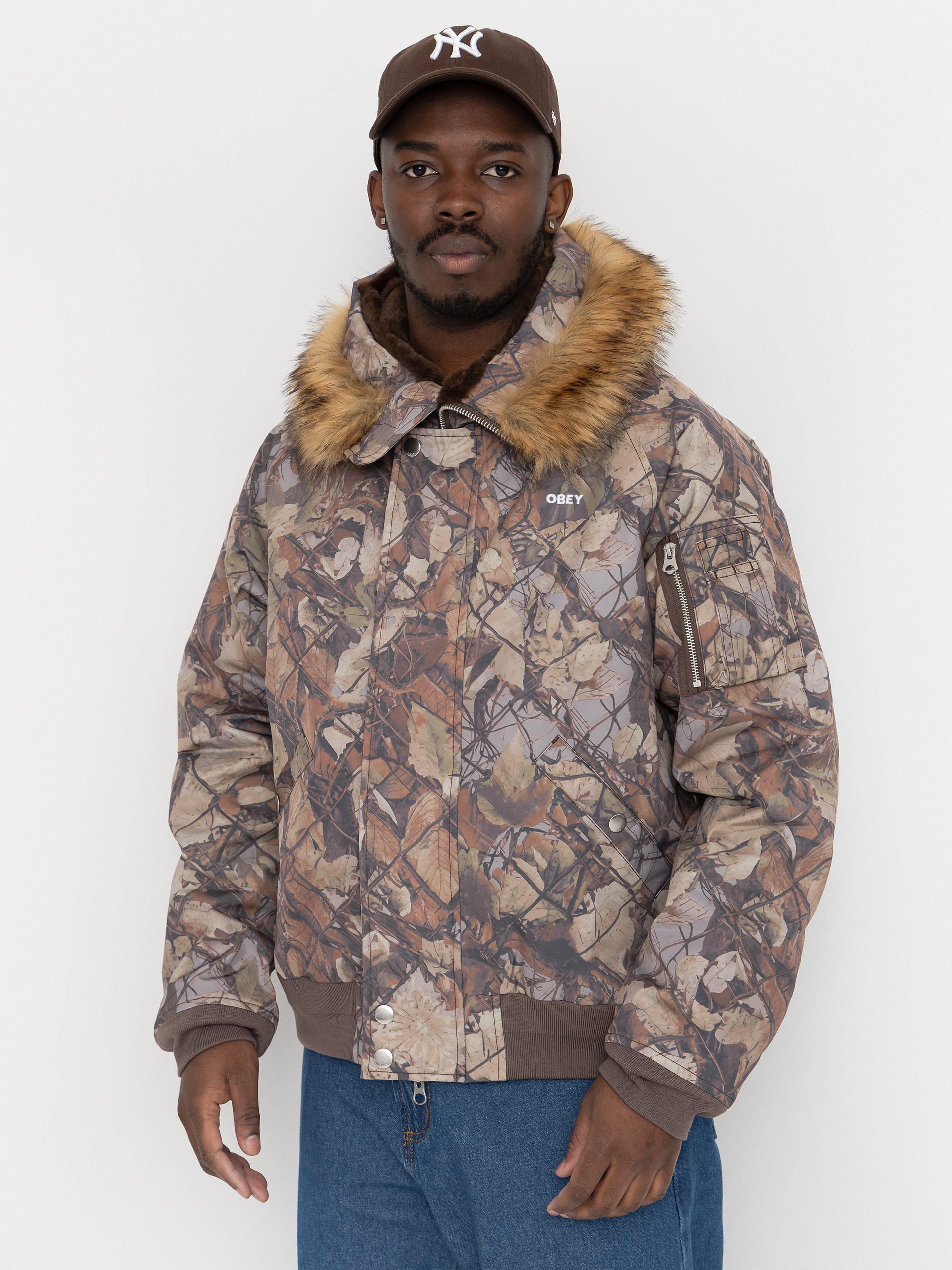 Bunda OBEY N-2B (fence camo)
