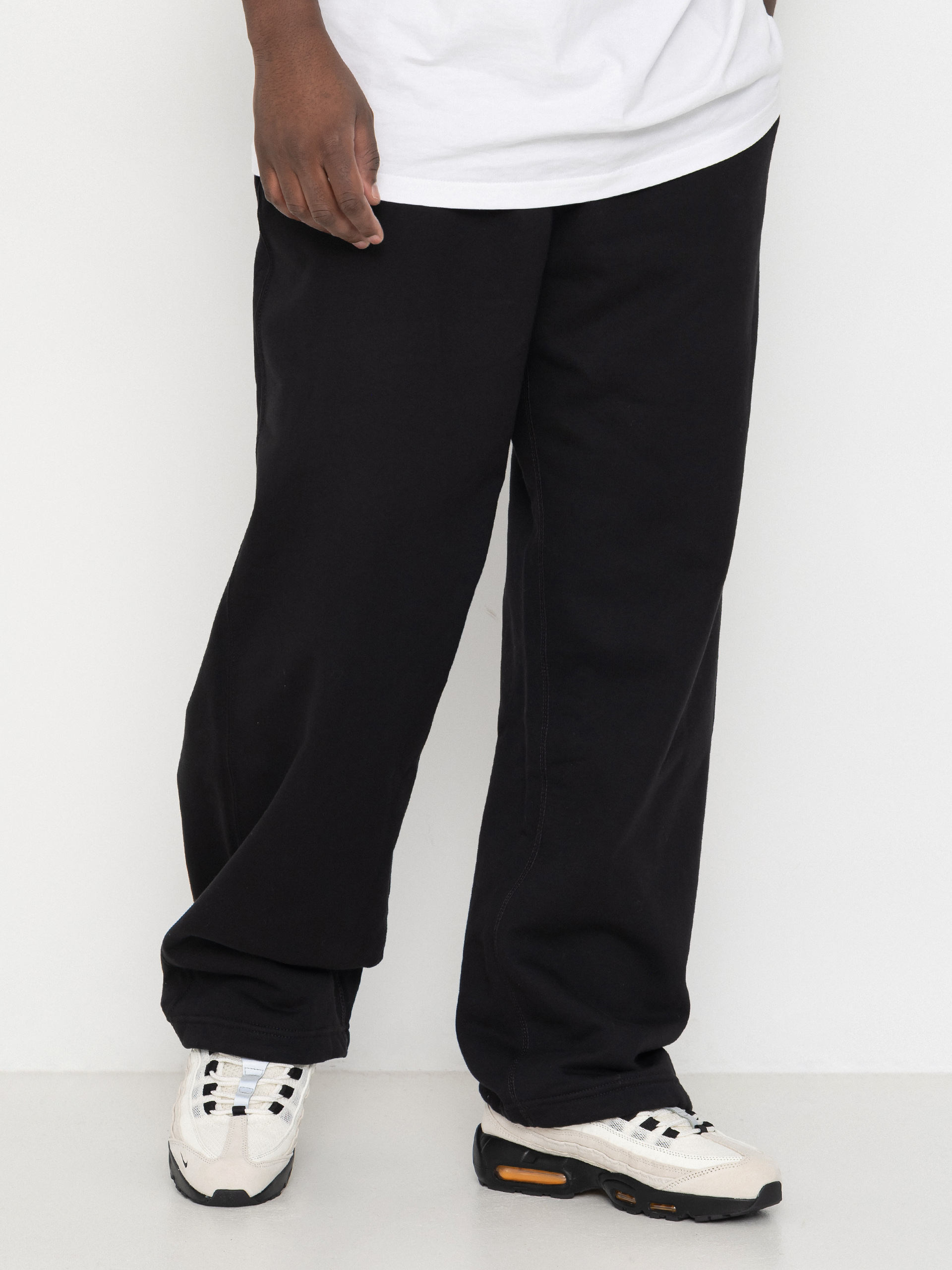 Nohavice Nike SB Solo Swoosh Loose (black/black/white)